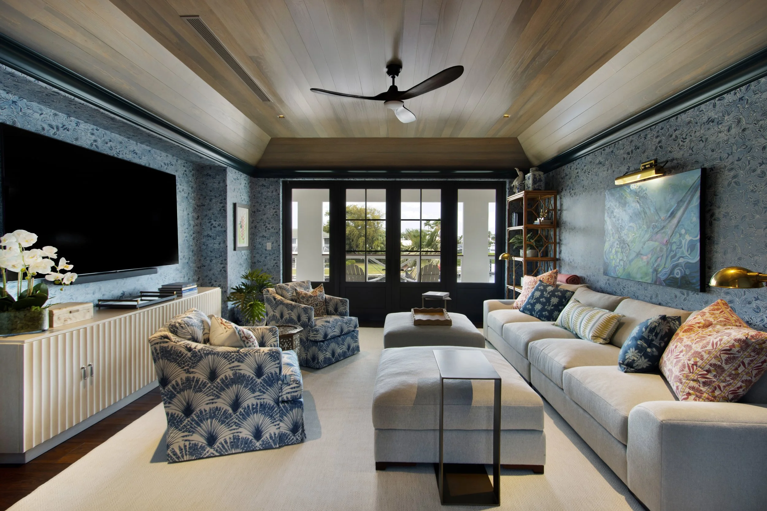 Florida Luxury Architect Interior Design Key Largo Florida Blue Den