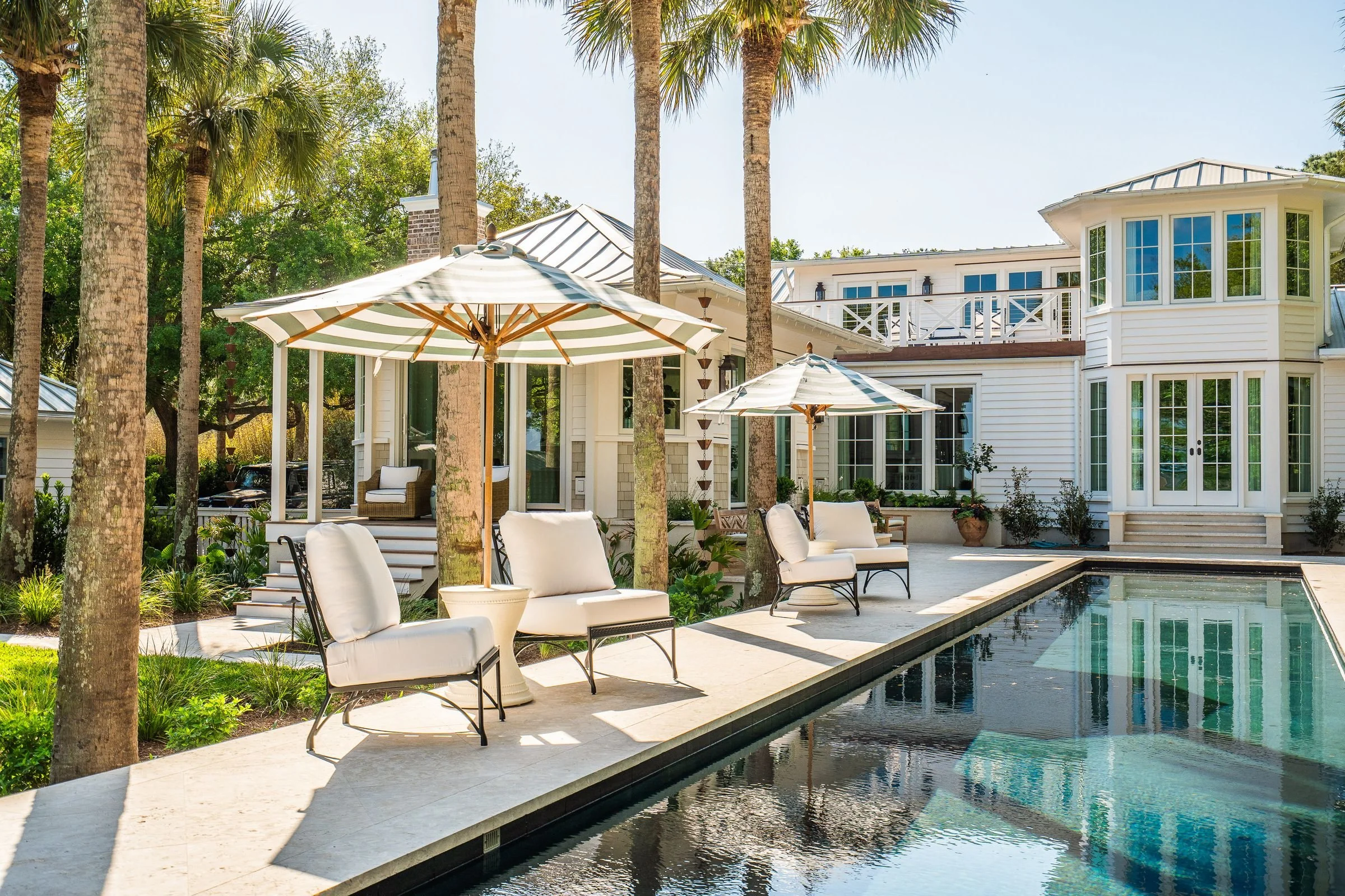 Charleston Architect Historic Cottage Renovation Southern Design Pool