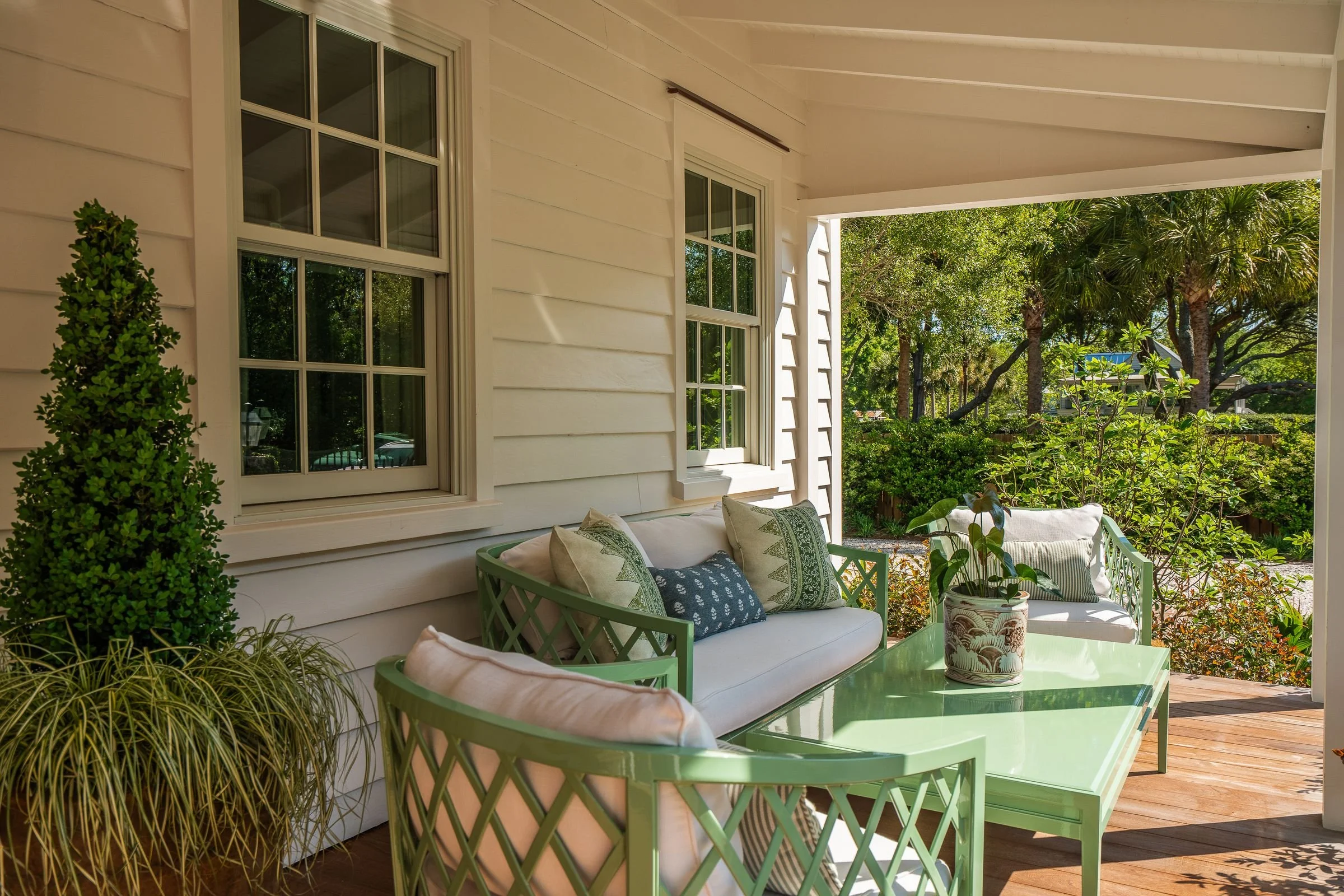 Charleston Architect Historic Cottage Renovation Southern Porch