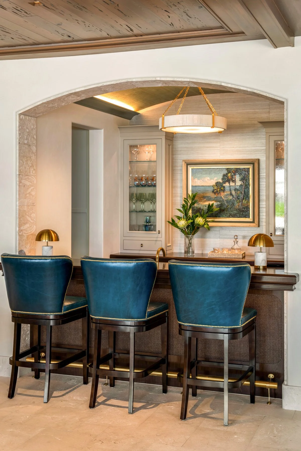 Florida Residential Architect Luxury Interior Design Bar