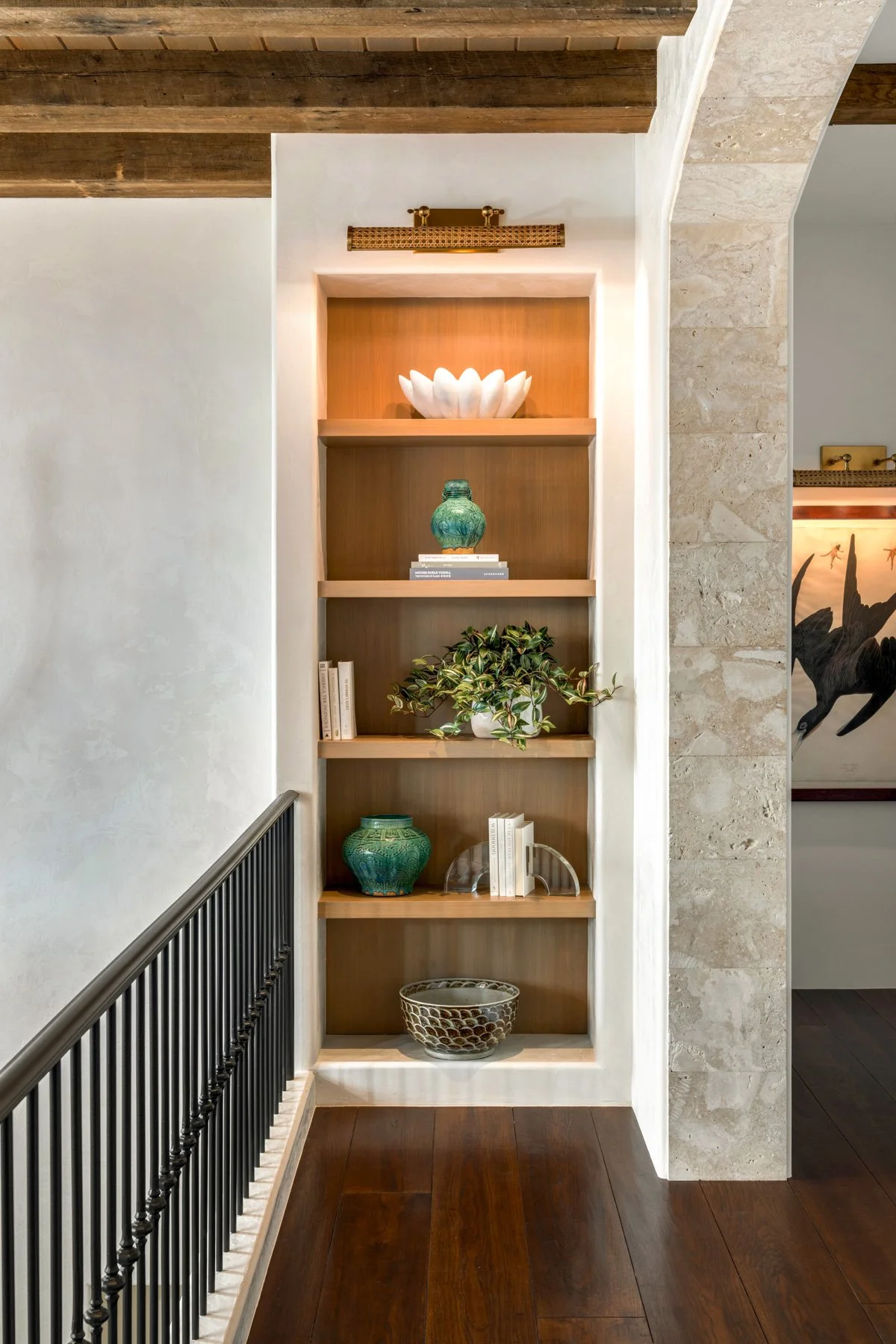 Florida Luxury Architect Interior Design Key Largo Shelving Accessories