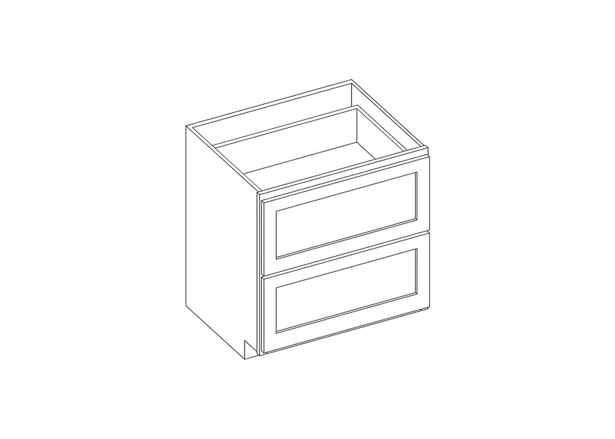 2 Drawer Base