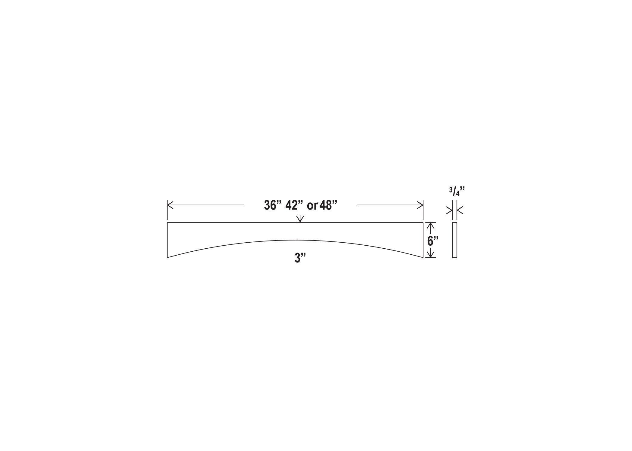 Arched Valance