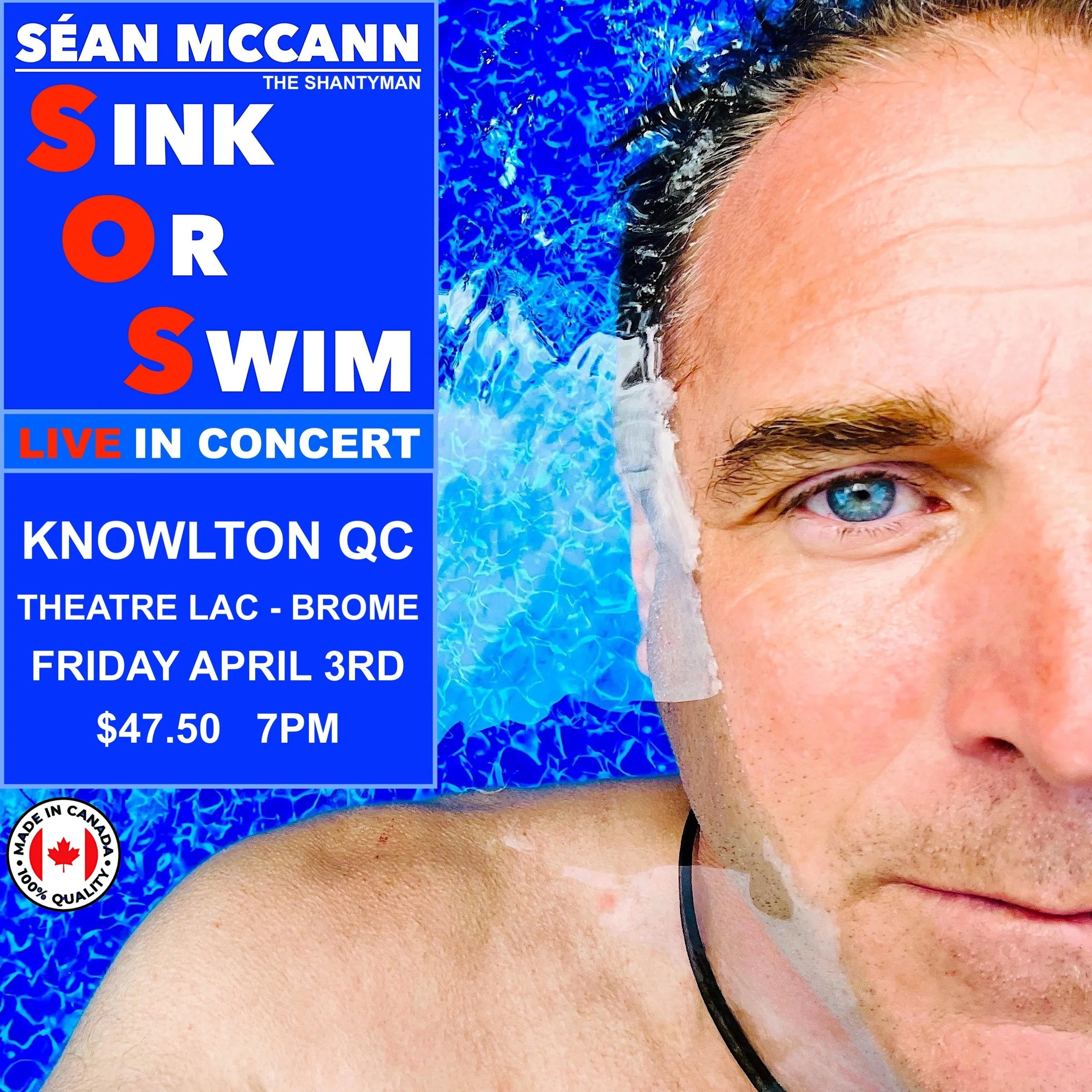 S.O.S LIVE @  Theatre lac-brome KNOWLTON QC