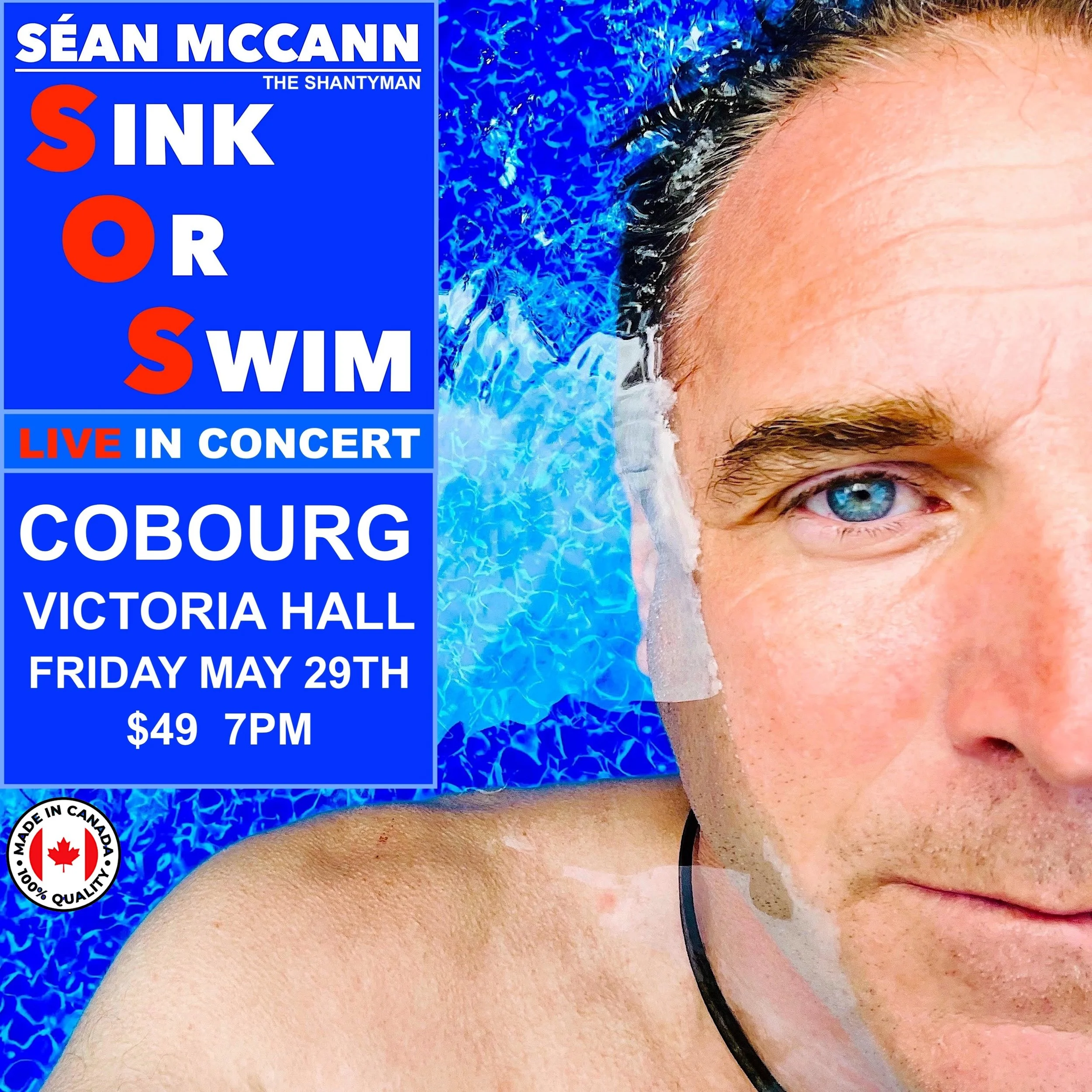 S.O.S LIVE @ VICTORIA CONCERT HALL COBOURG 