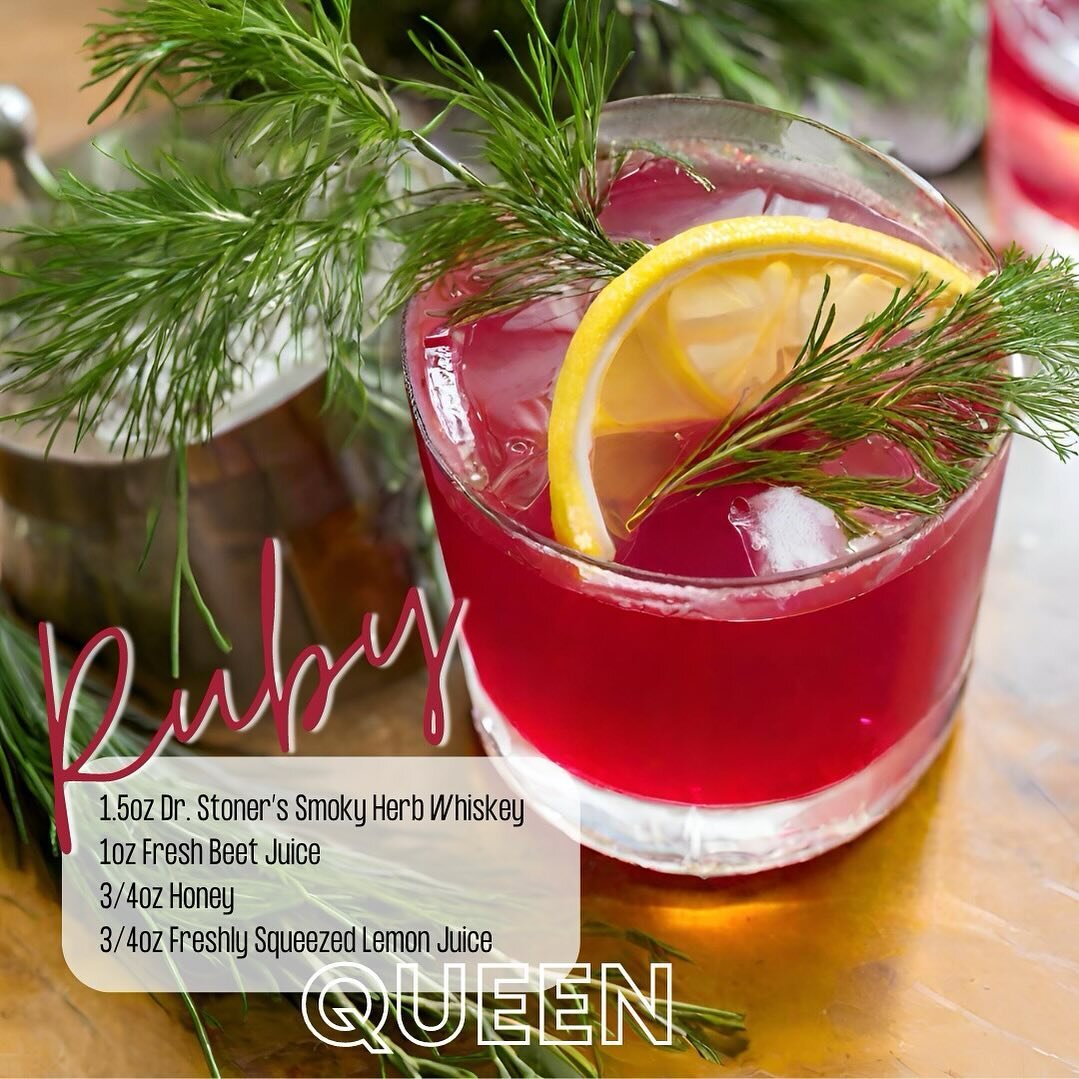 Beet Juice cocktail?! Crazy - we know, but it&rsquo;s delicious!🤤 

#drstoners #whiskey #rubyqueen #cocktails #drinkstagram #beetjuice #weekendready #march #springtime #cheers #drinkup #weekendvibes