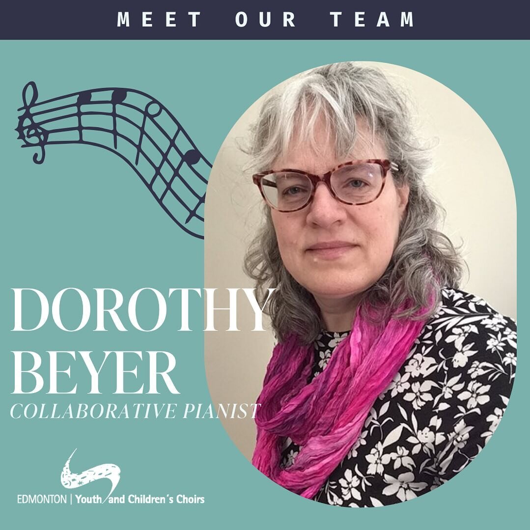 Say hello to DOROTHY! 👋 Dorothy is one of our Collaborative Pianists here at EYCC. 

Dorothy is a versatile musician who loves collaborating with others in many different styles. 🎹Equally at home on the piano, the recorder, and the baroque flute, s