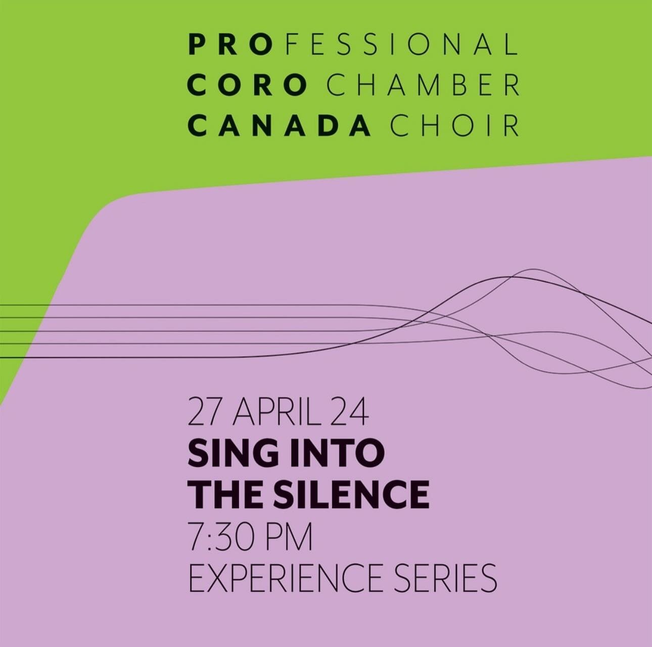 📢 🎶 Our Resound &amp; Youth choirs will be joining Pro Coro Canada for this exciting concert on April 24th! 

 in-person &amp; livestream tickets available - see details below 💛

&mdash; 
REPOST

Listen to the combined sonorities with the&nbsp;@ey