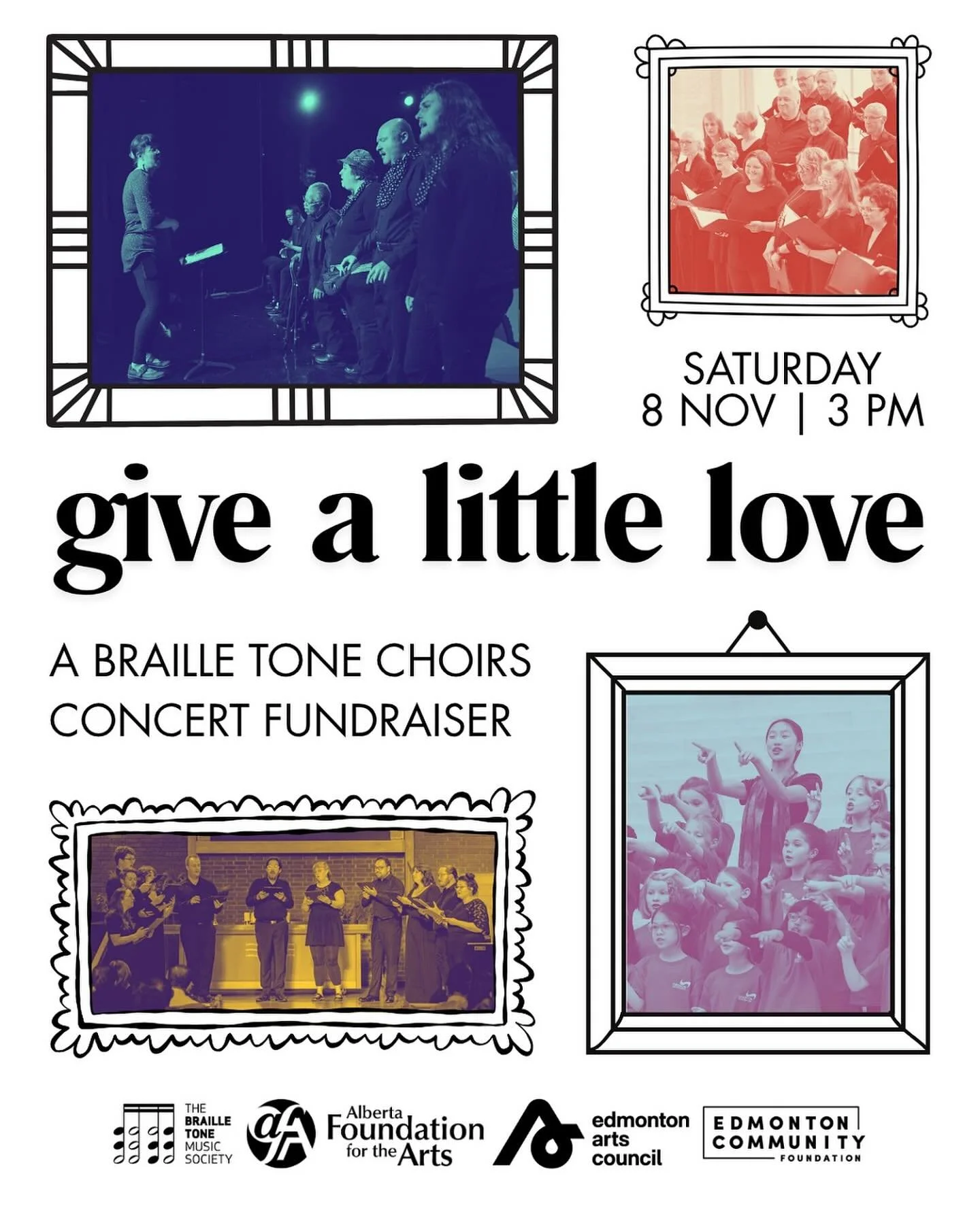 We&rsquo;re so excited to be joining the Braille Tones at their fundraising concert next weekend! 🎶💛

Luminaria will be performing as one of the special guest choirs, along with Ephemera Chamber Choir and A Joyful Noise Thursday Choir!

Come along 