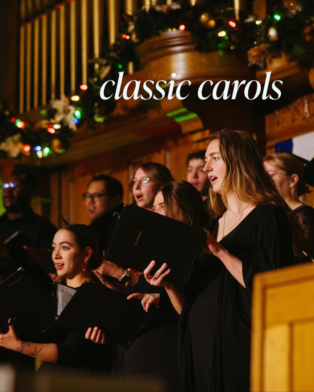 Our holiday concerts have everything on your wishlist! 🎄🎶 Classic carols, familiar favourites, audience sing-alongs, and holiday cheer! 

We hope you can join us for our MERRY &amp; BRIGHT concerts on Saturday, December 13th 💫

Get concert details