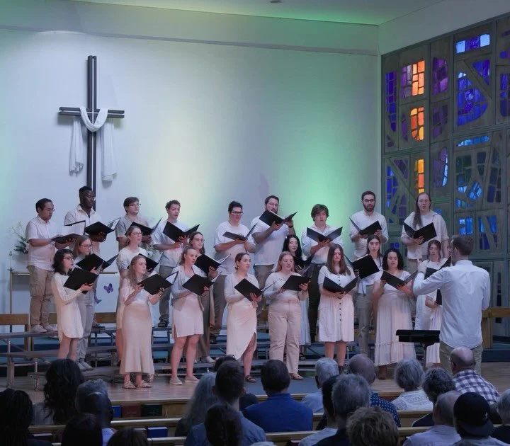 This Saturday 🎶✨Our Resound, EYC and Harmonia singers will be joining @chorusinspira for EDMONTON SINGS! 

&hellip;a vibrant evening of contemporary choral music exploring light, journey, and community. 

Led by EYCC conductors Andrew Bortz, Samara 