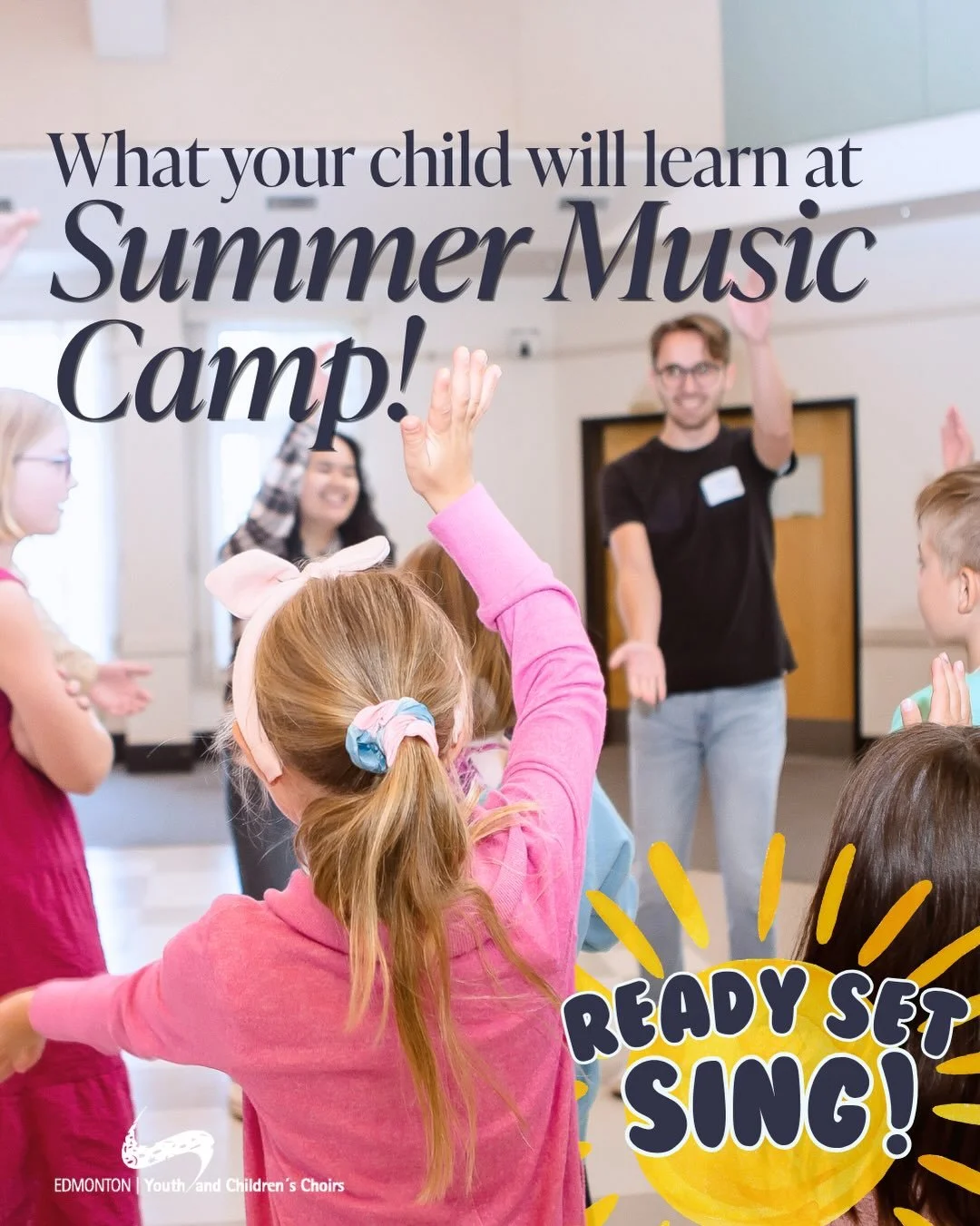 &lsquo;Ready, Set, Sing&rsquo; is soooOOOoooo much more than singing!🎶🎨✨

Swipe to see everything your child will explore during a week at EYCC&rsquo;s summer music camp &mdash; from vocal technique and music fundamentals to art, performance, and n