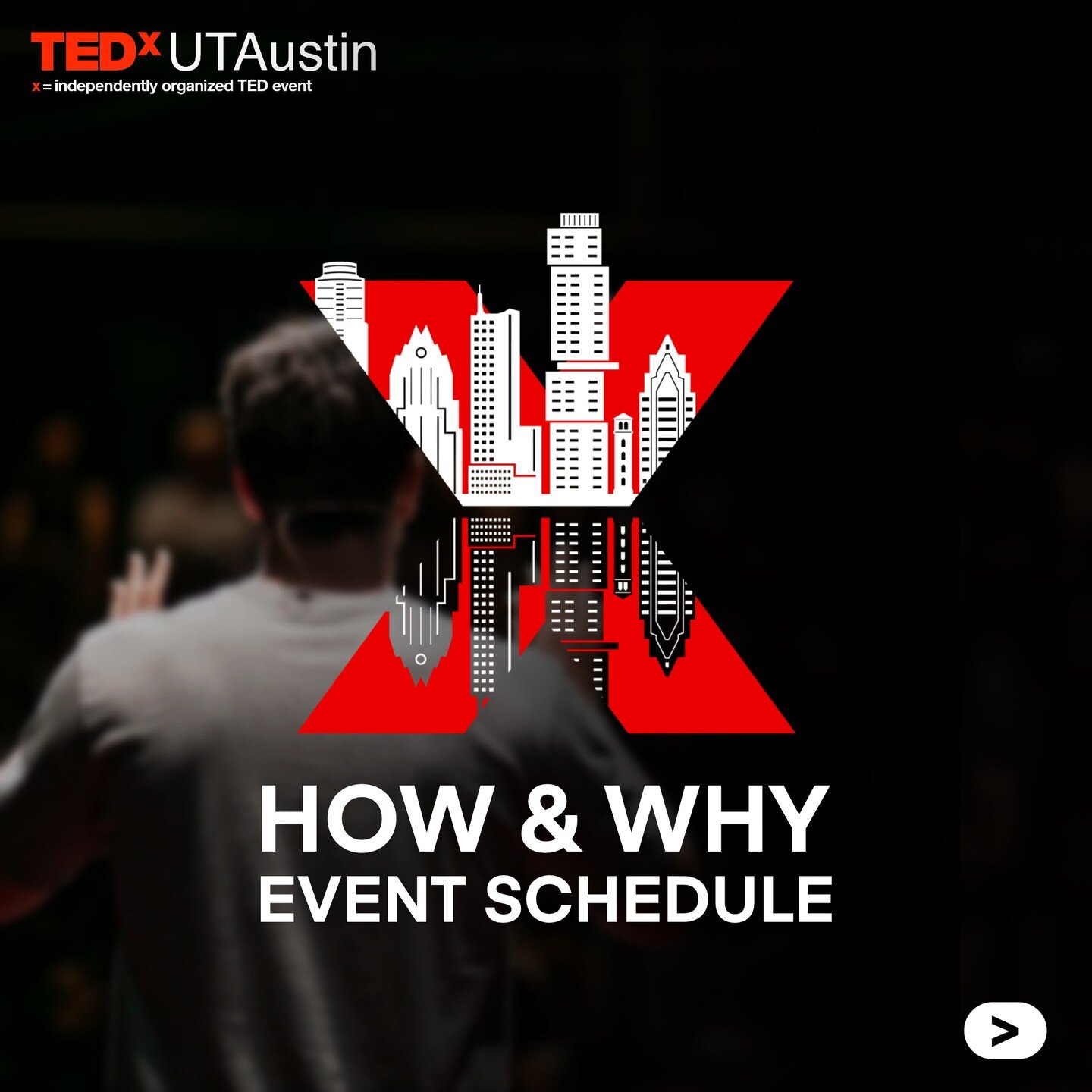 Check out our official &quot;How &amp; Why&quot; event schedule! We can't wait to see you tomorrow, February 25th, at the LBJ Auditorium for our sixth annual TEDx conference!

Don't have tickets yet? Click the link in our bio or visit tedxutaustin.co