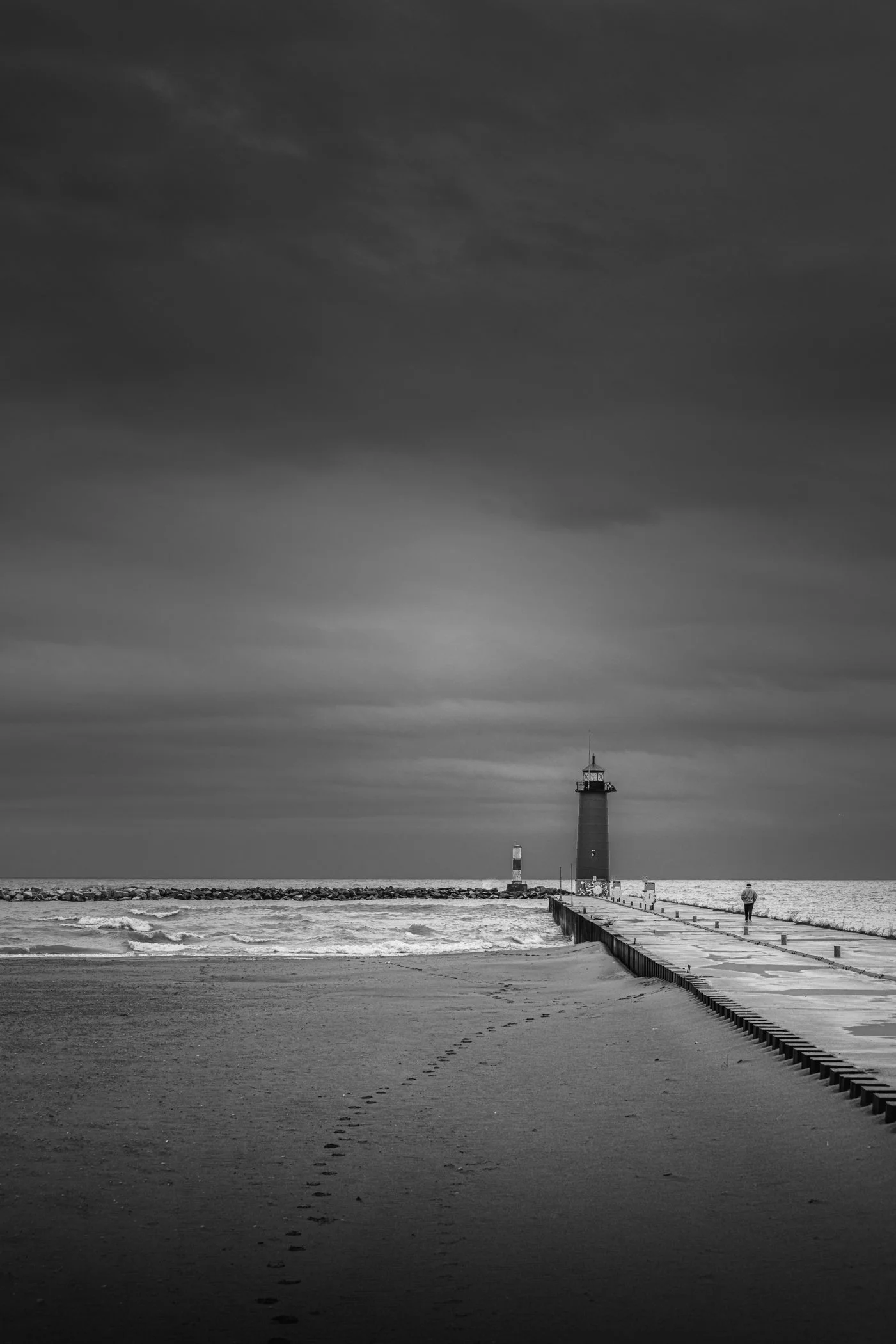 Moody Day at the Lighthouse