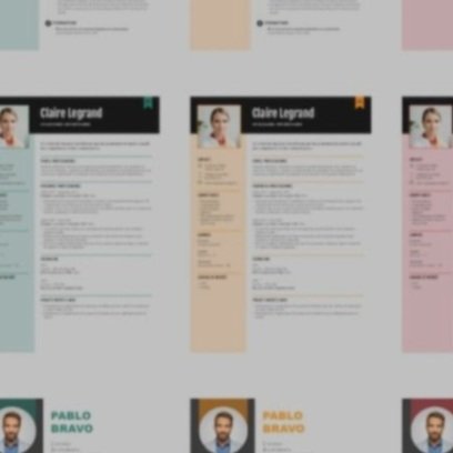 Resume Canvas Templates