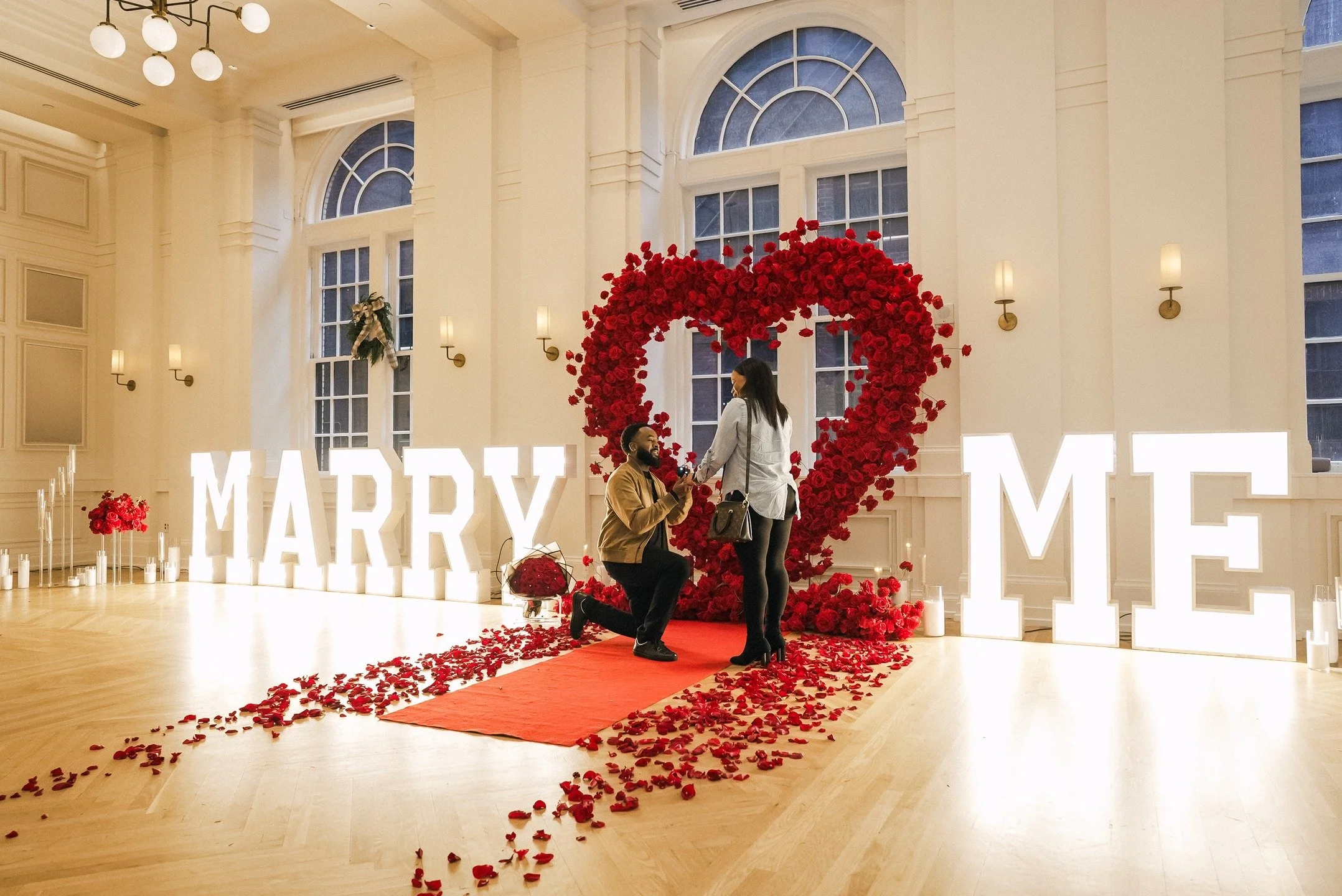 Congratulations to Jamilah &amp; Stedman! We&rsquo;re so happy we got to help Stedman plan this beautiful surprise proposal for Jamilah. Thank you so much for trusting us to help make your day extraordinary!

Proposal Planning &amp; Set Up: @klevents