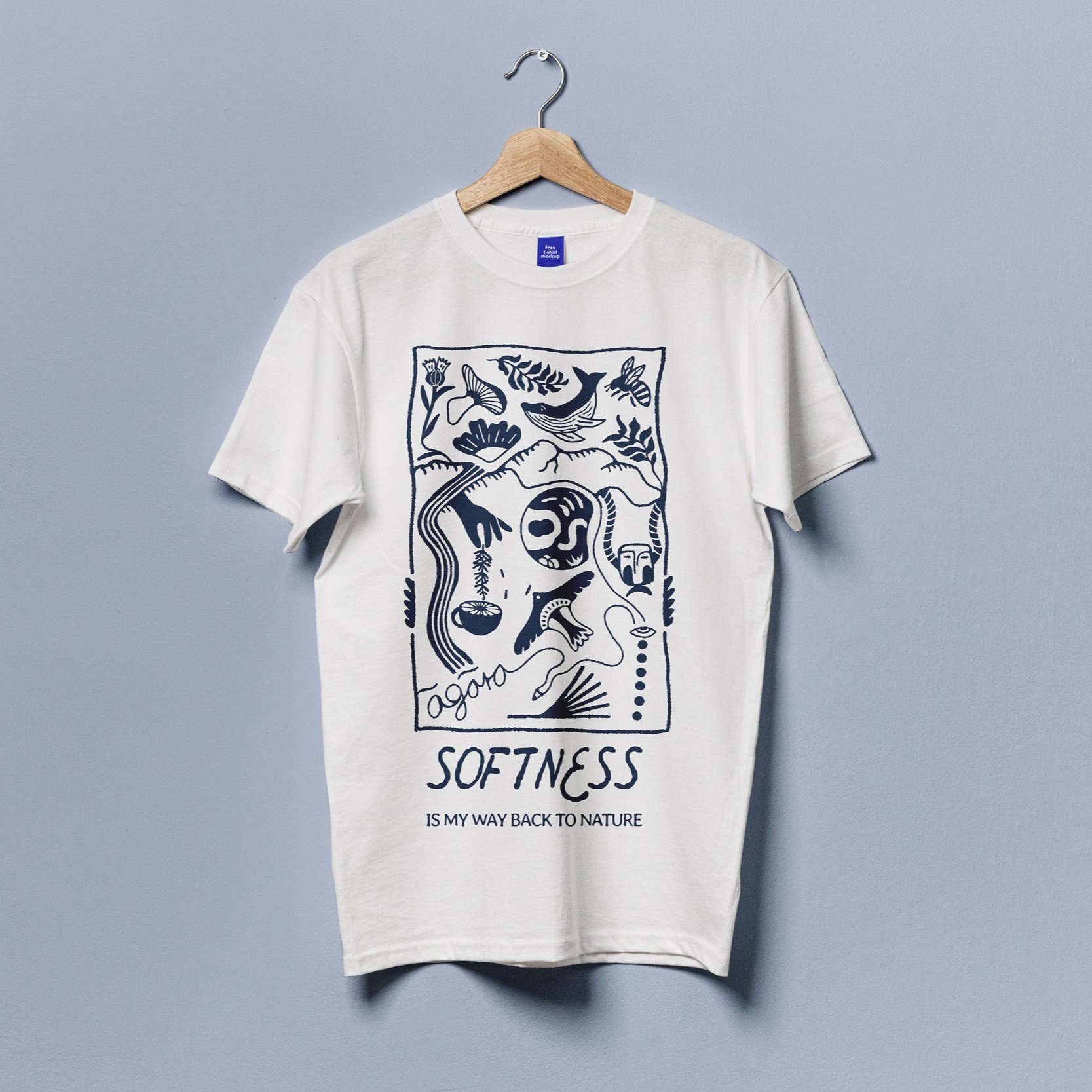 Organic Tshirt Back to Softness (Unisex)