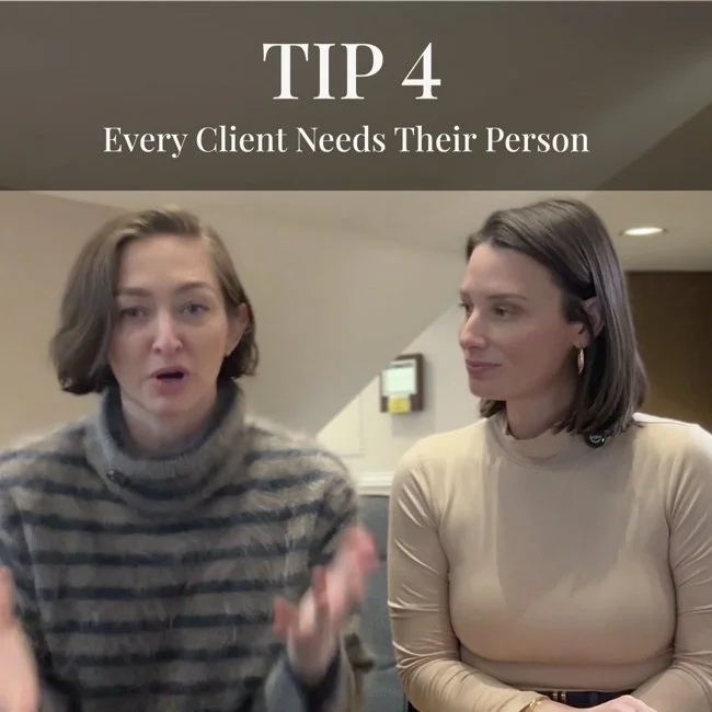 From the Pitch Room, Part Two - Tip 4, Every Client Needs Their Person