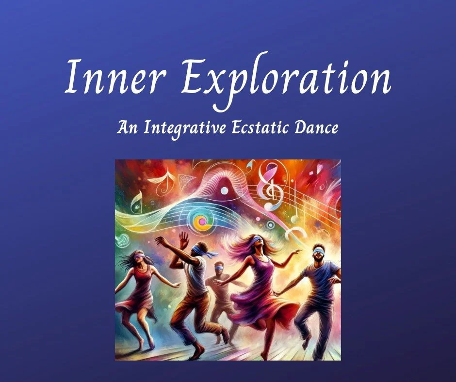 Blindfold ecstatic dance with sound journey and art