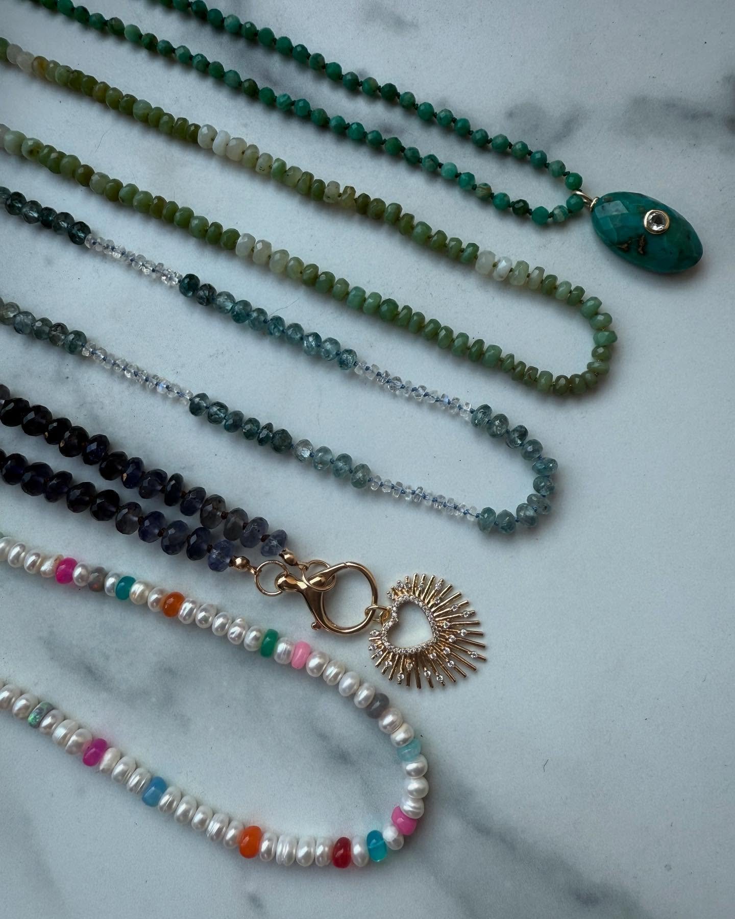 A few new necklaces added to the website ✨Happy shopping