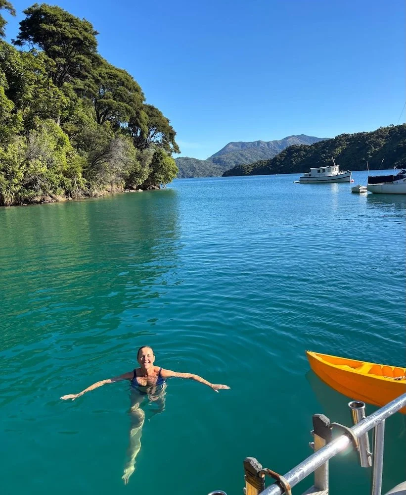Livia in the Marlborough Sounds