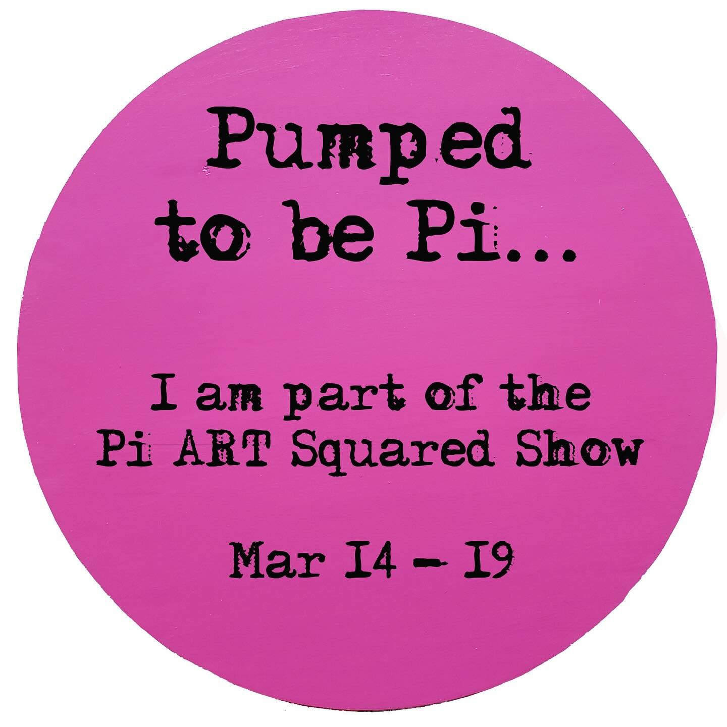 Excited to be juried into the PI Art Squared show again. Always so fun to see what everyone creates. Love the PIs I&rsquo;ve accumulated over the years.