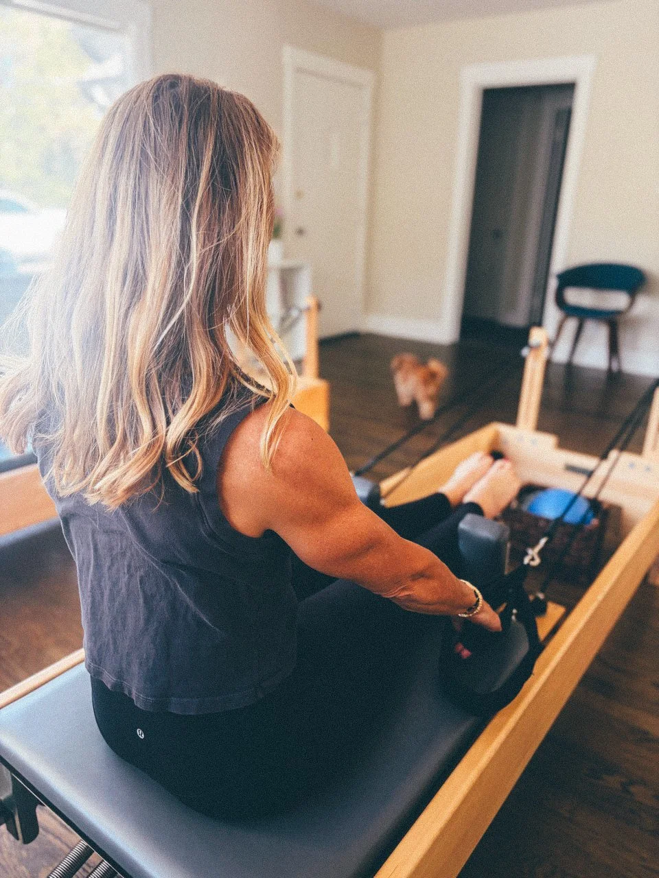Pilates reformer arm exercises