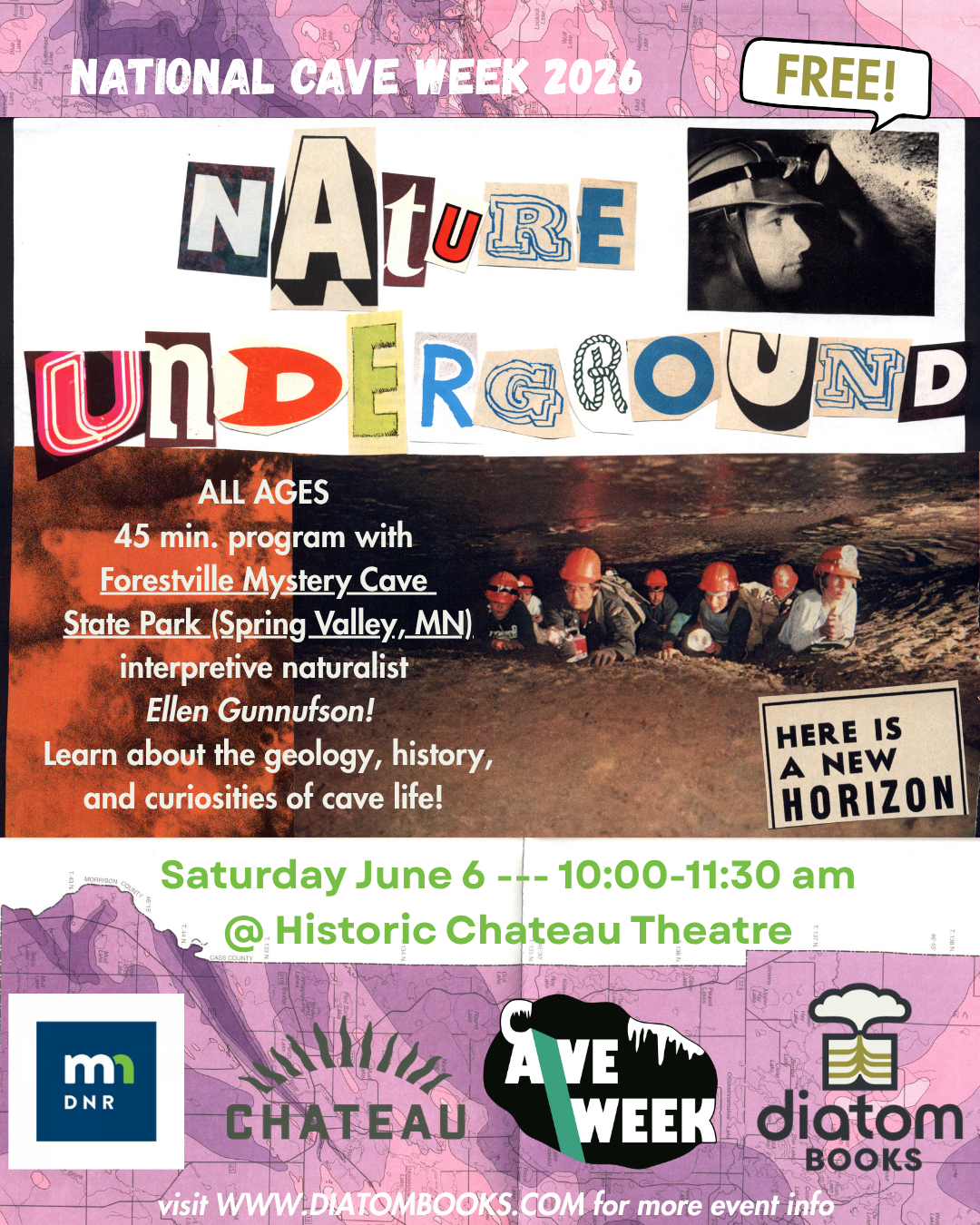 Nature Underground: Cave Week Naturalist Program