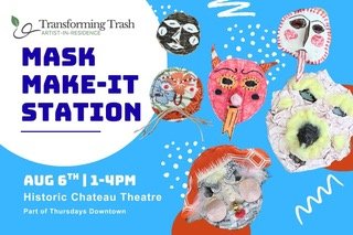 Transforming Trash: Mask Make-It Station