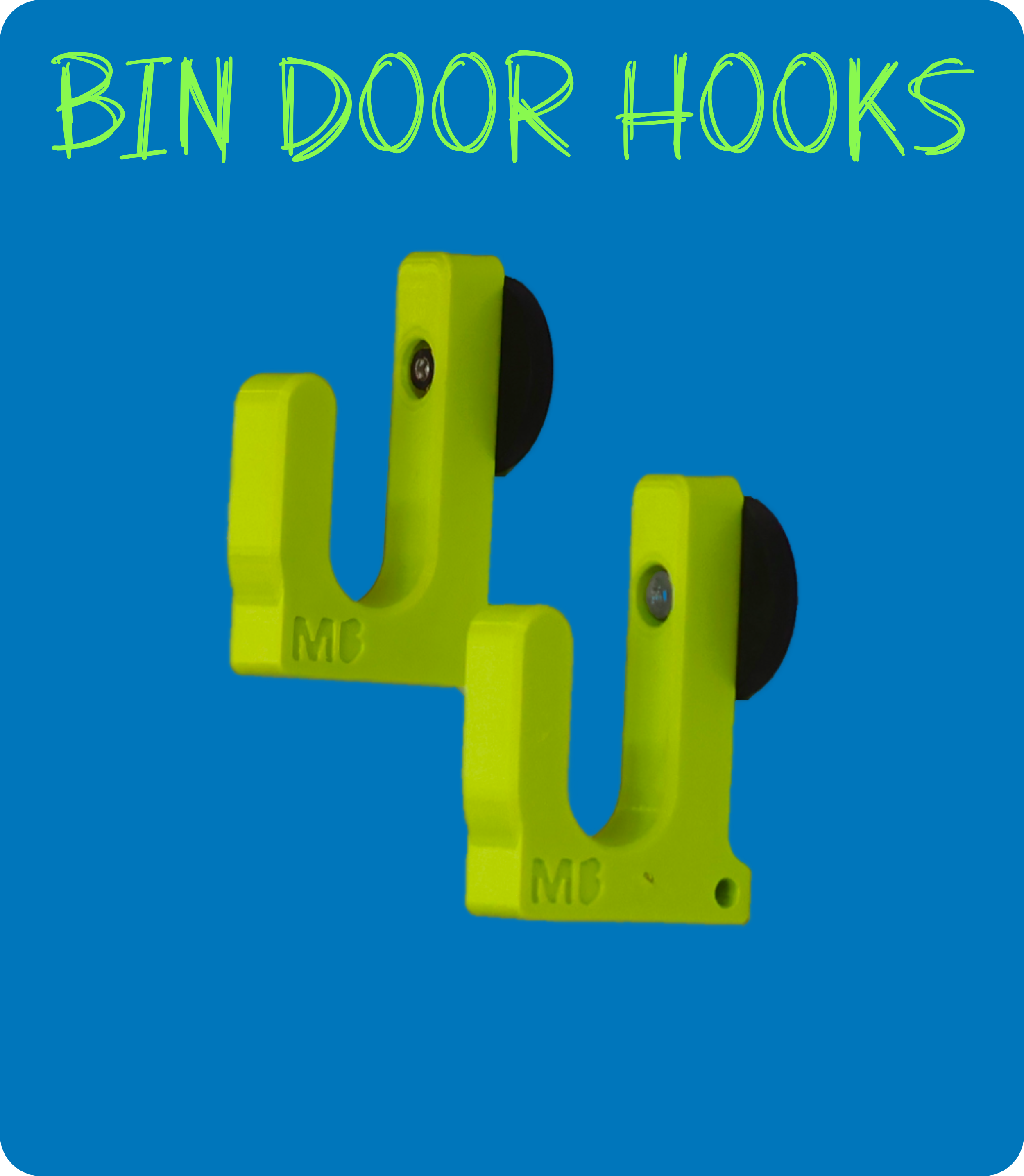 BIN DOOR HOOKS