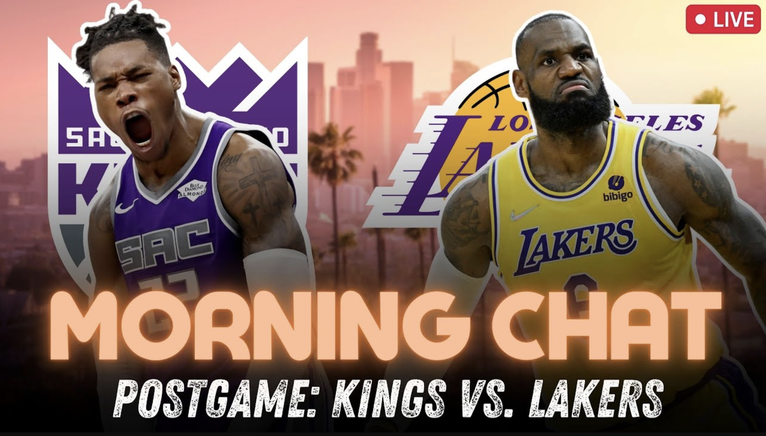 Sabonis-less Kings BEAT Lakers plus a BIG announcement