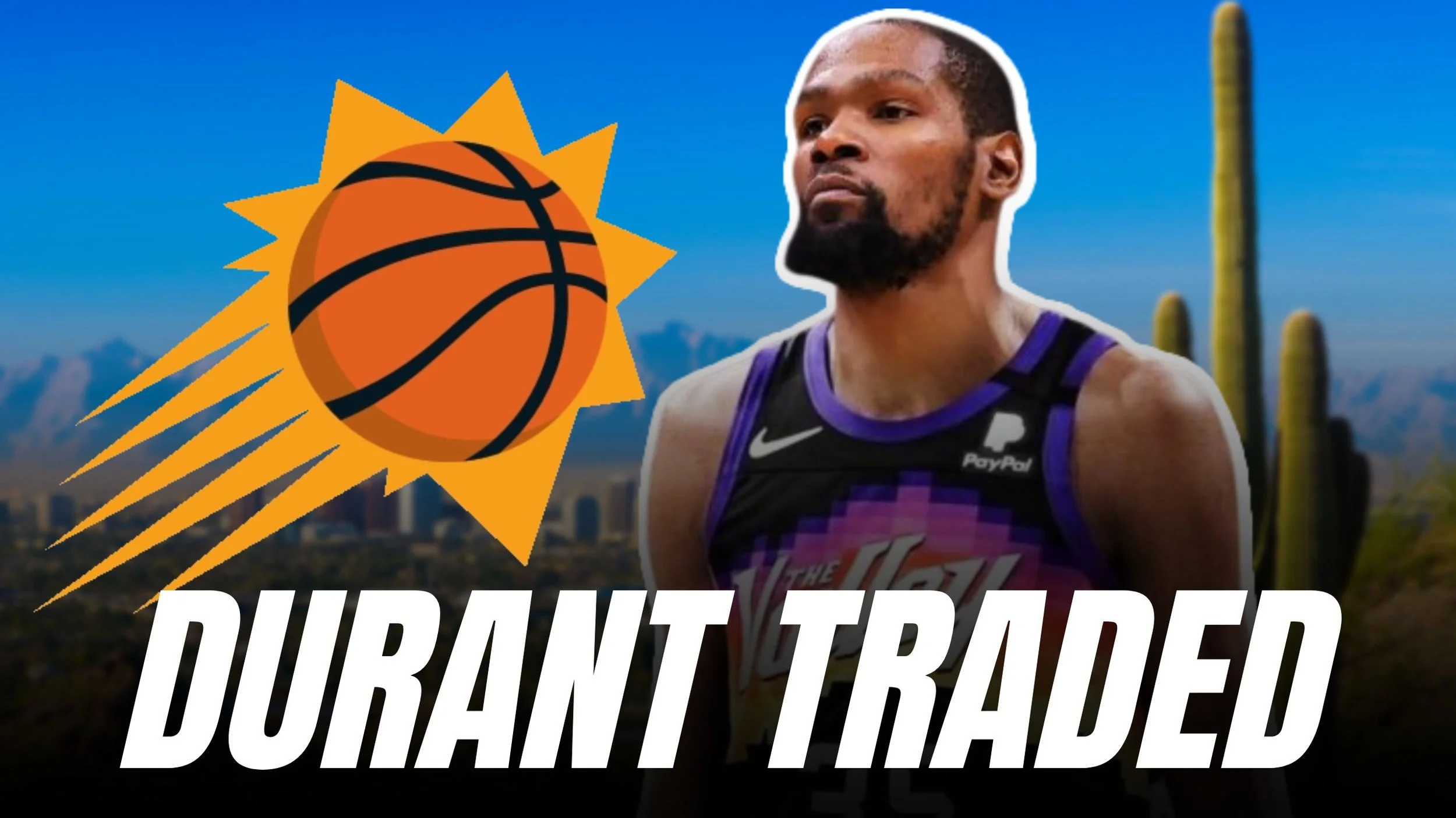 KD TRADED TO THE SUNS INSTANT REACTION