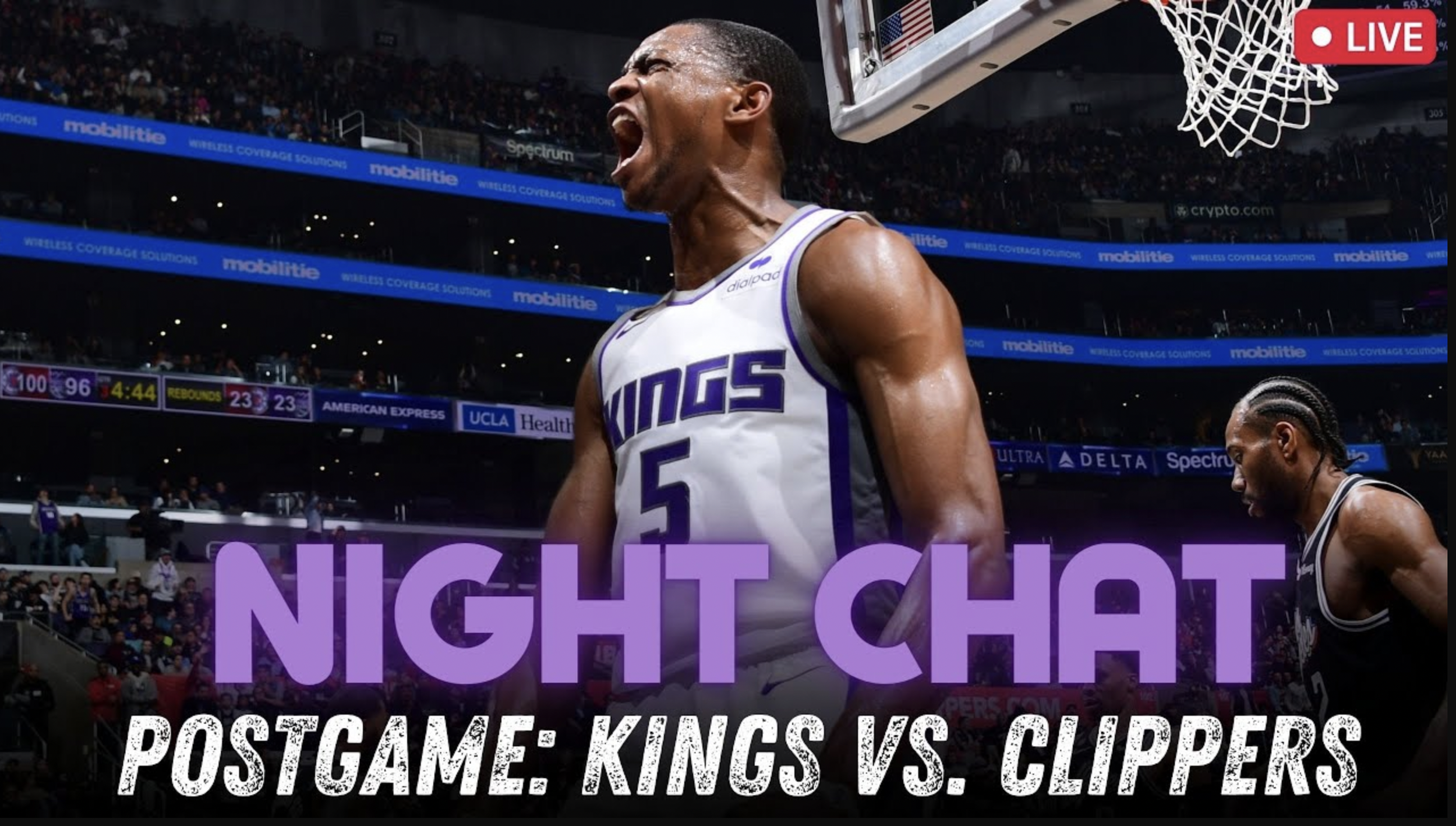 Kings beat Clippers 176-175 in double OT. WHAT.