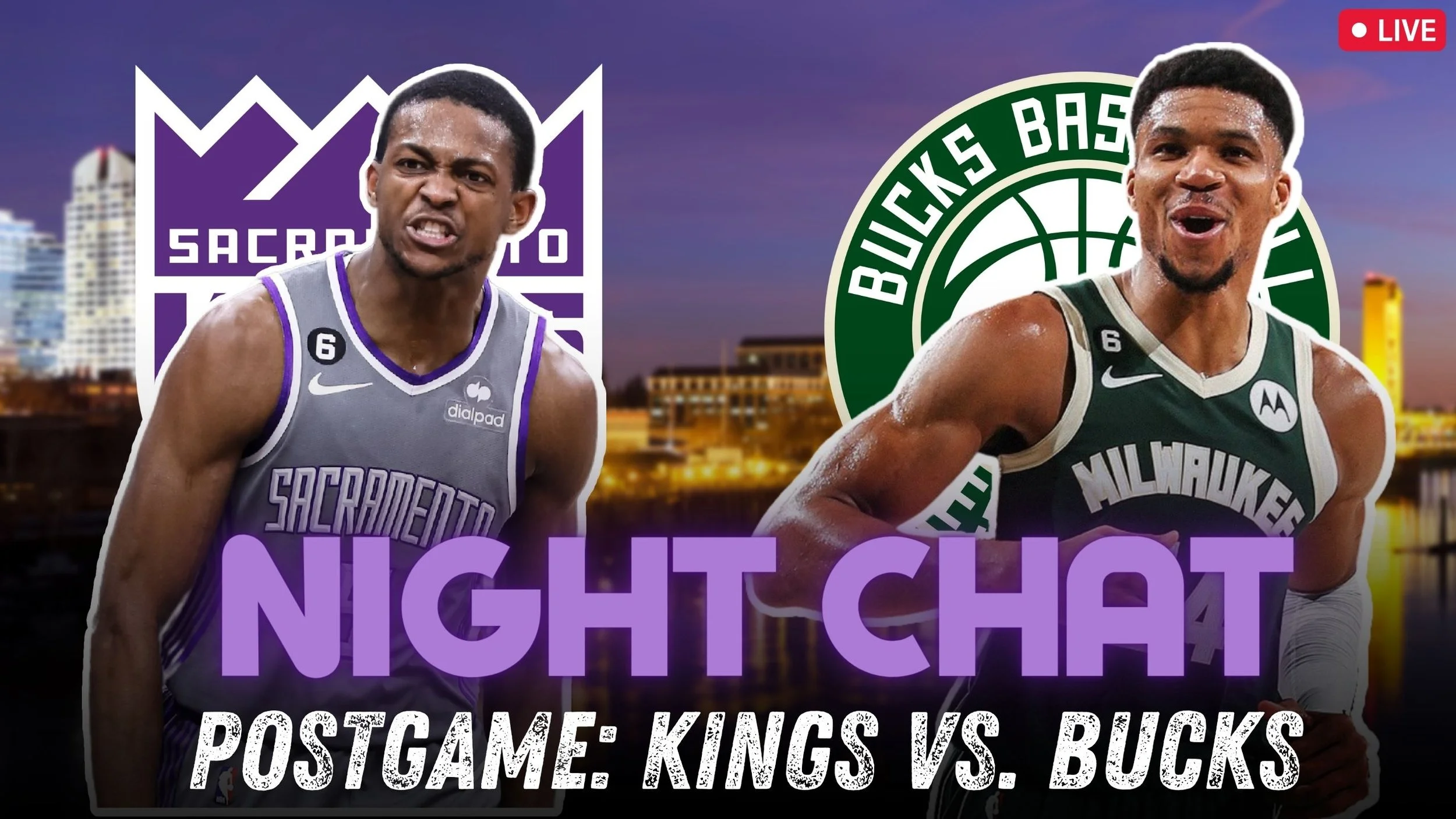 Kings battle but fall short to Bucks, Lyles and Lopez get into it