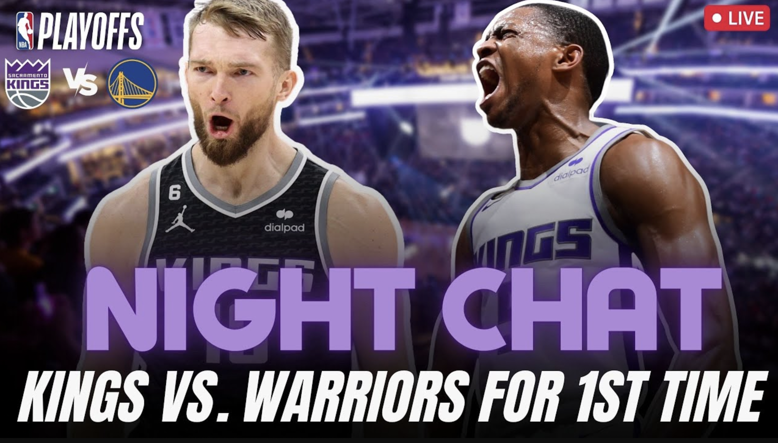 Kings play Warriors in 1st round of NBA Playoffs