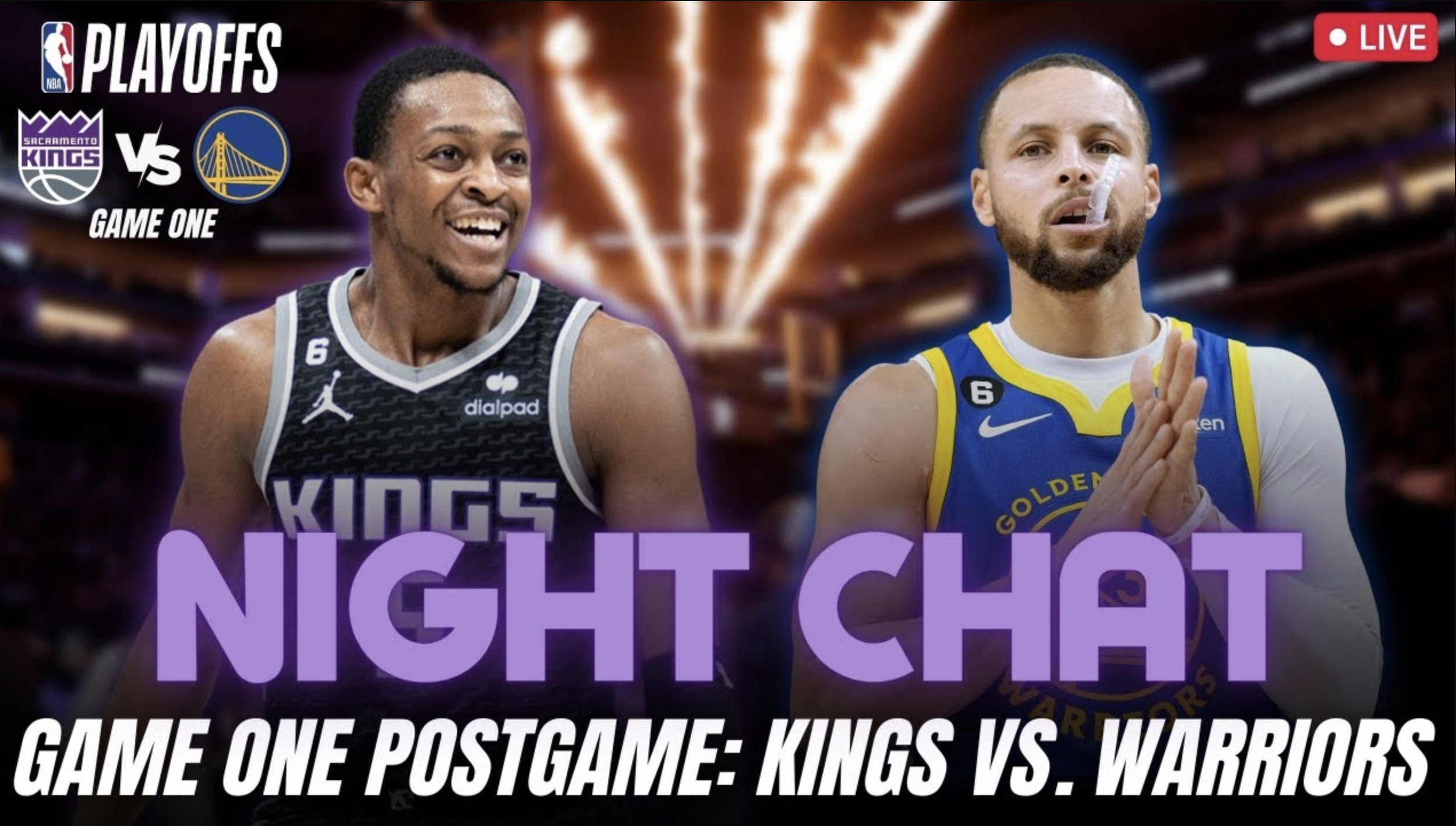 Kings take 1-0 series lead on Warriors after 126-123 win