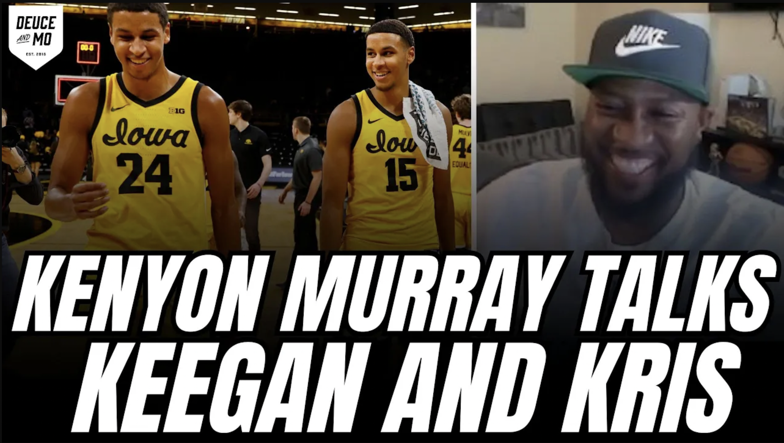 Kenyon Murray talks Keegan's development, Kris' journey to the NBA and being an NBA dad