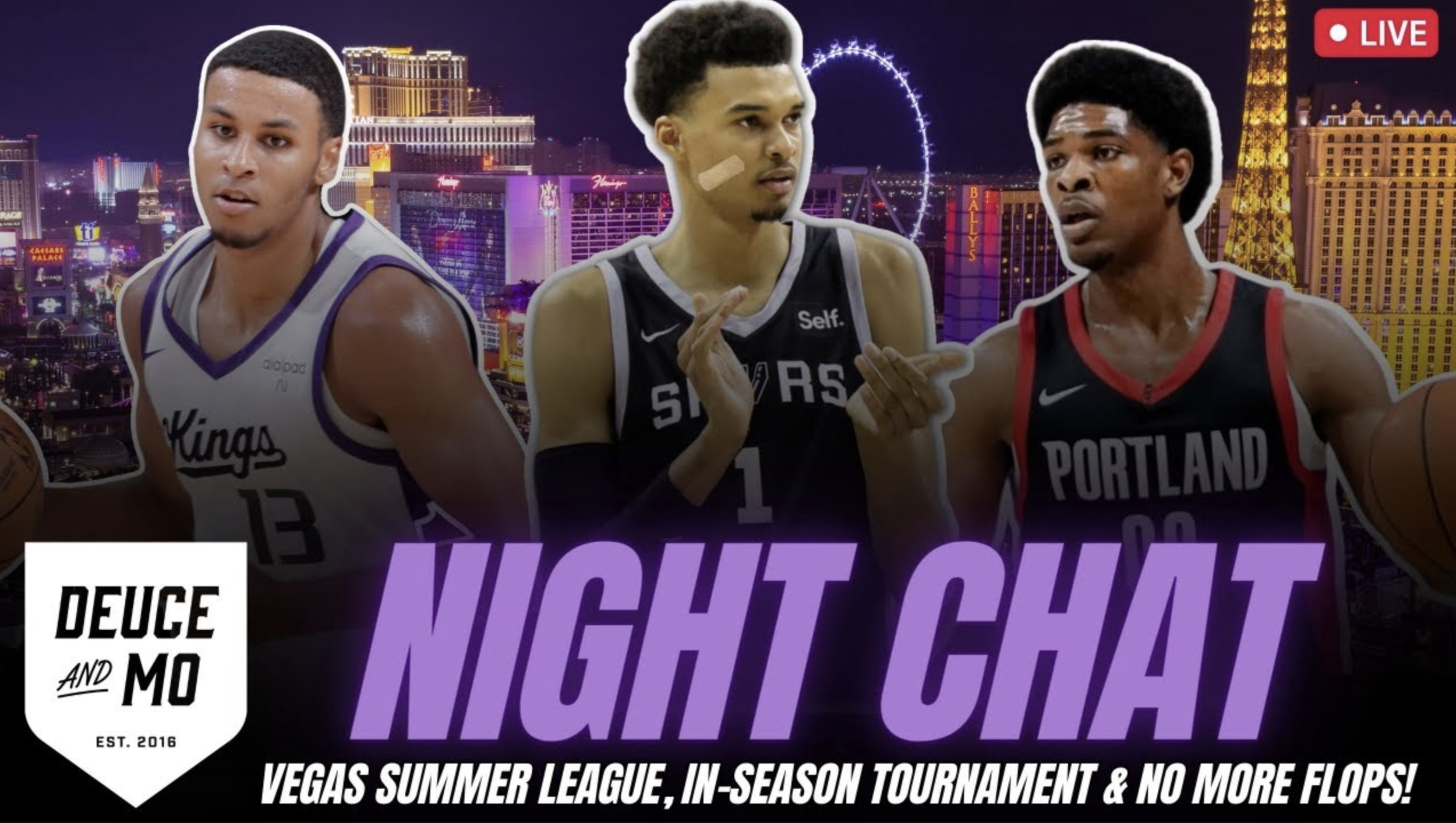 What we saw at summer league in Vegas, the in-season tournament &amp; no more flopping?!