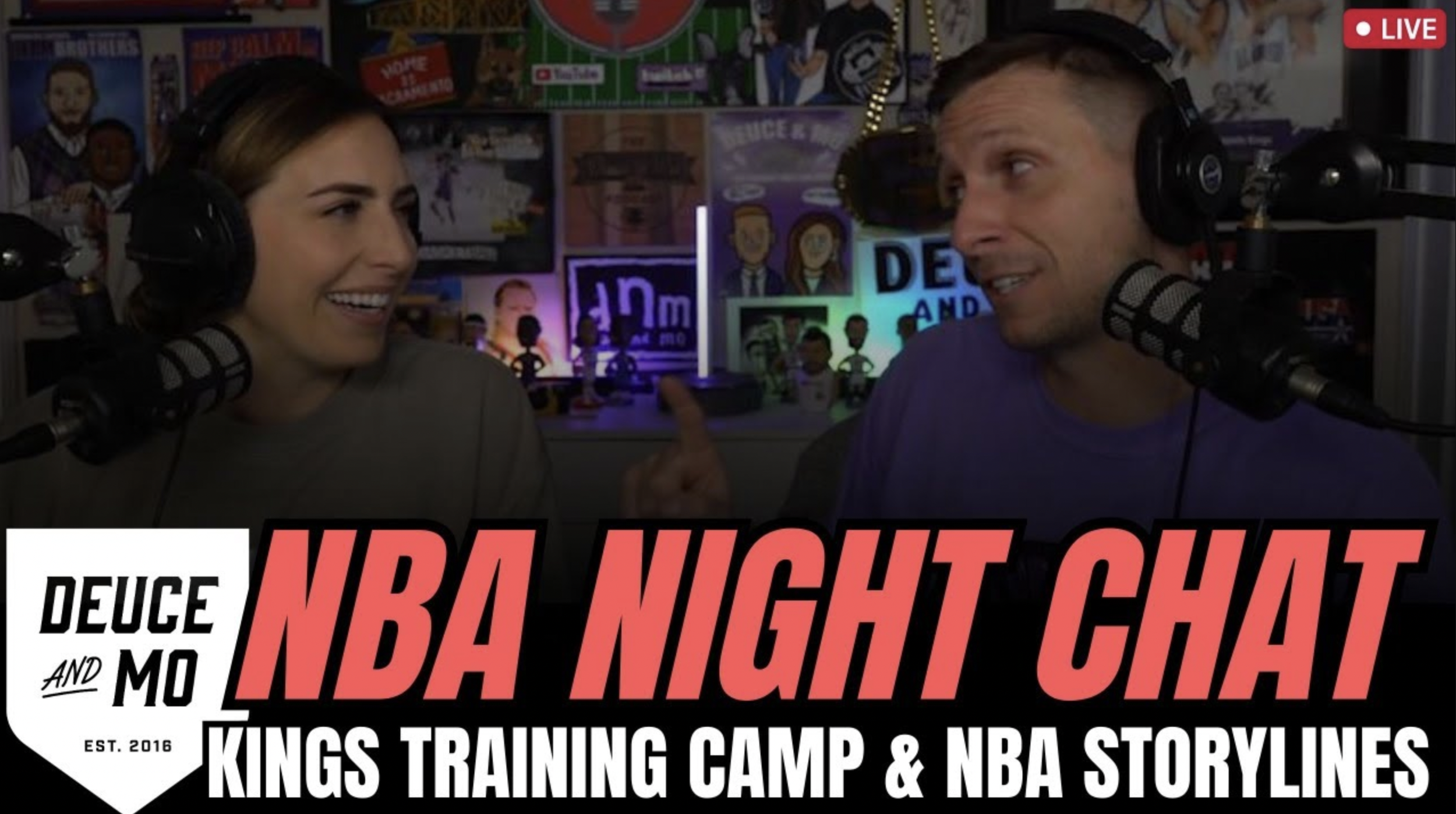 Kings camp is physical, Hollinger says Kings will drop off &amp; Sabonis talks extension