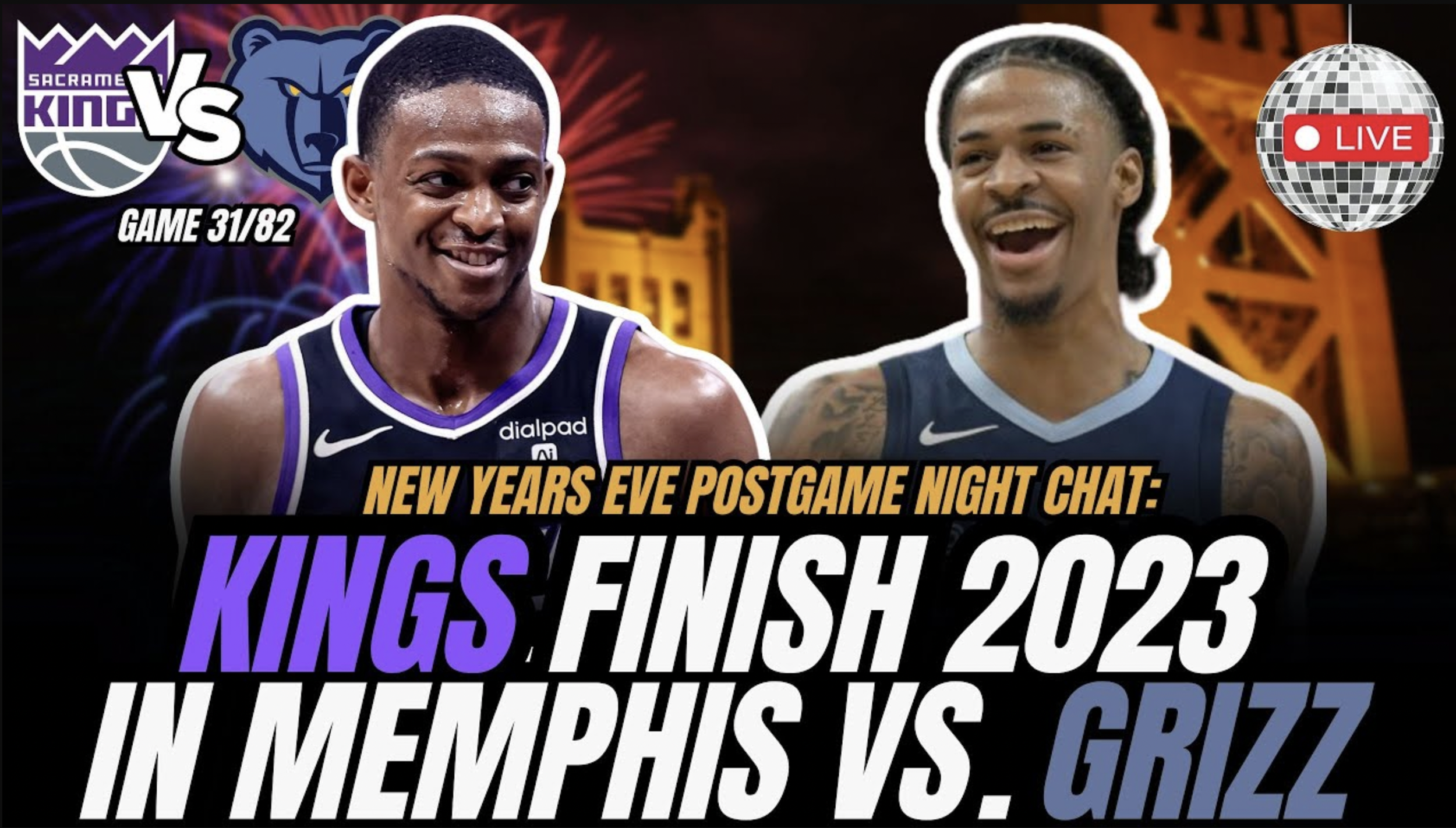 Kings close 2023 with a BANG &amp; dominate Grizzlies