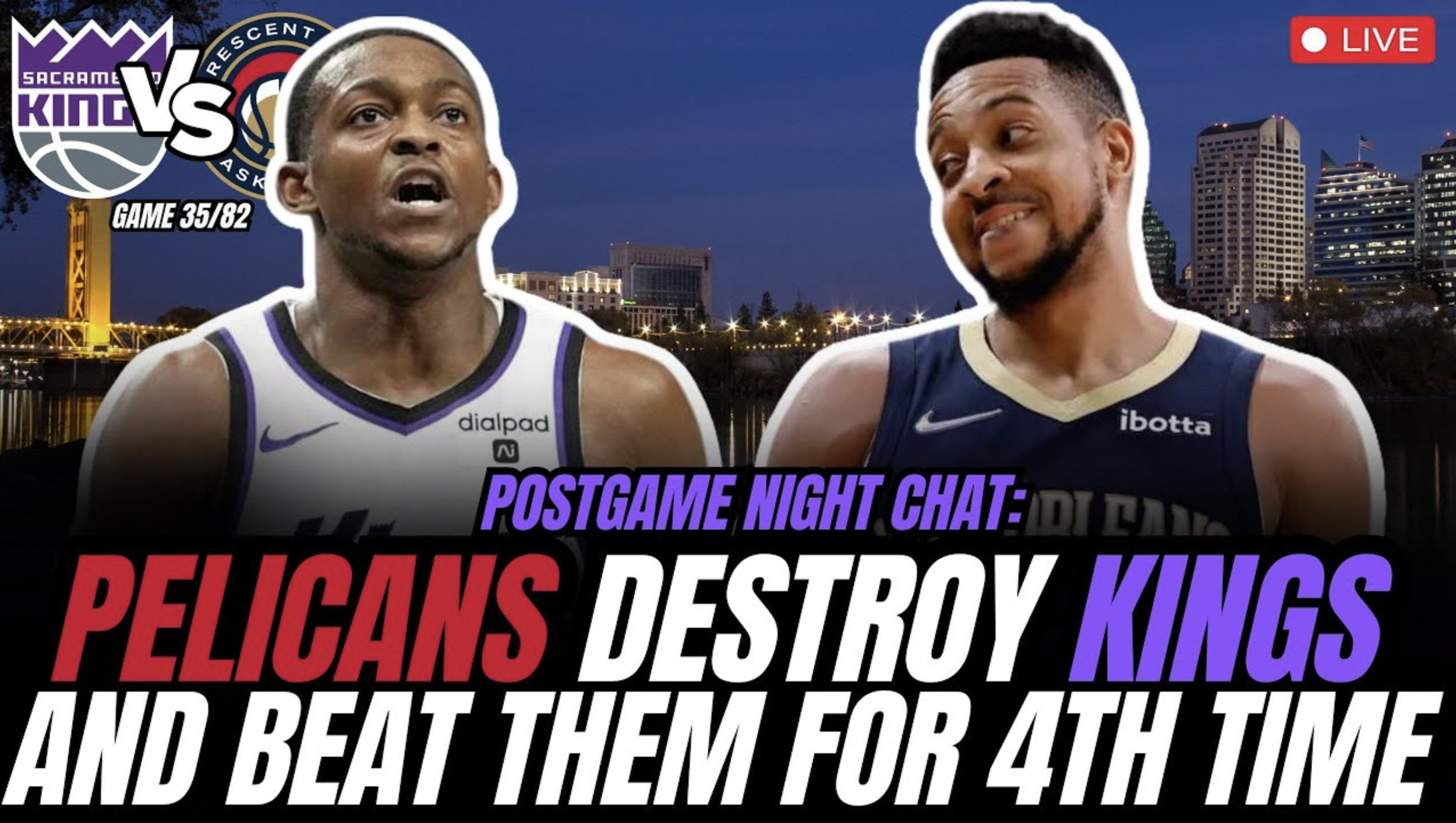 Kings destroyed by Pels AGAIN &amp; will be happen BEFORE deadline day?