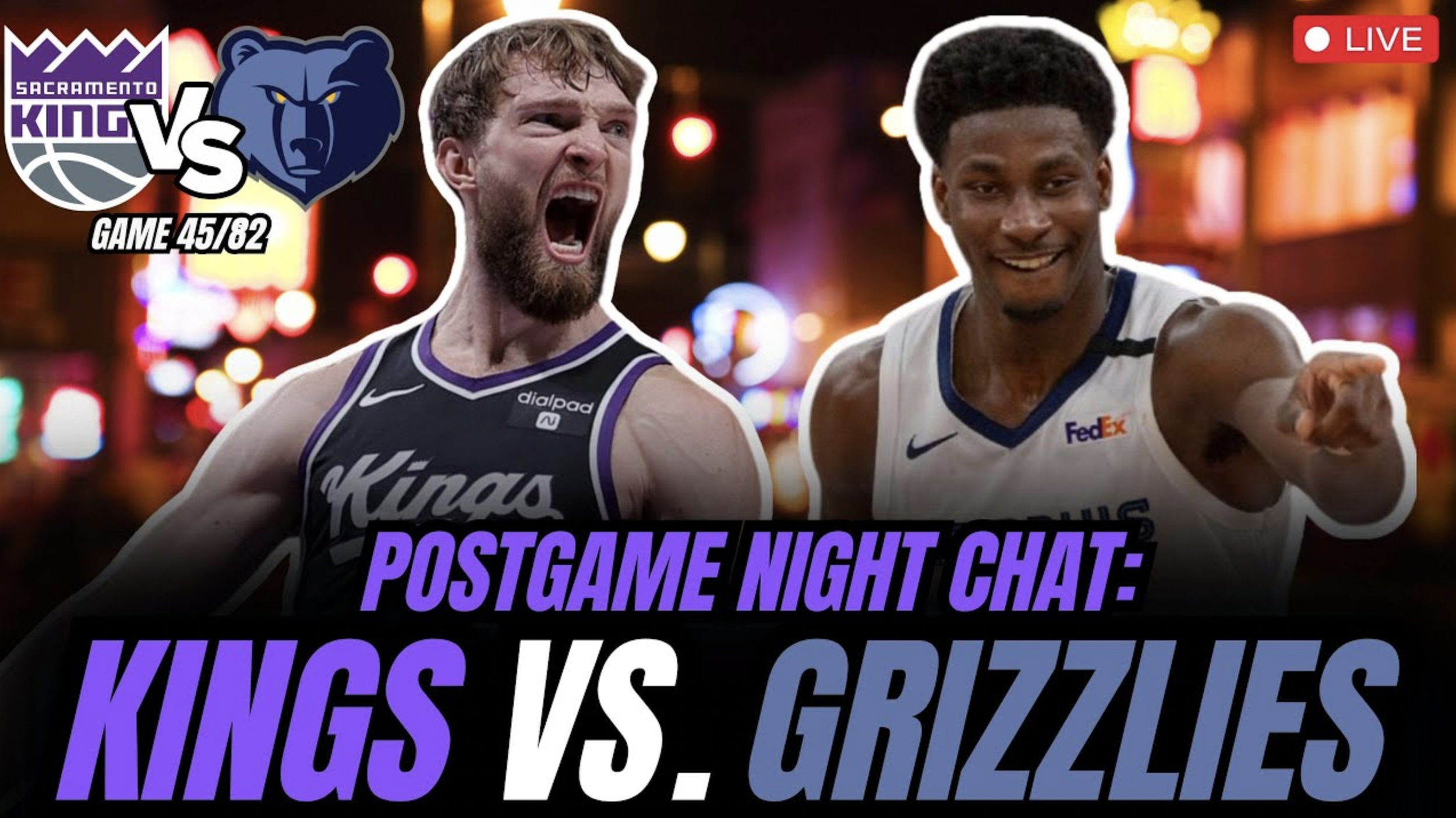 Kings win FOURTH straight vs. short-handed Grizz &amp; Sabonis ties franchise-record