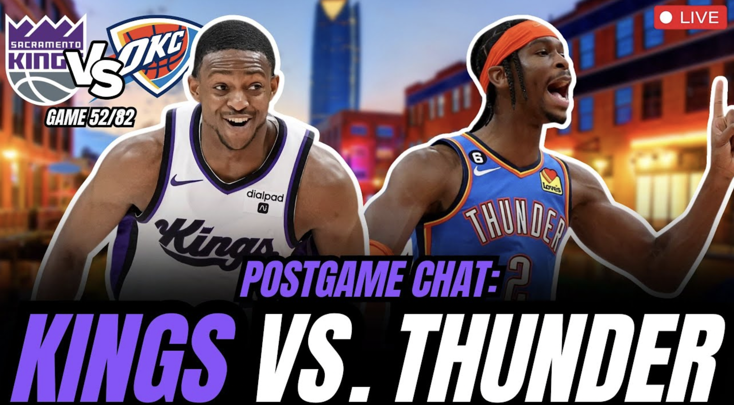 Kings start road trip with loss to OKC