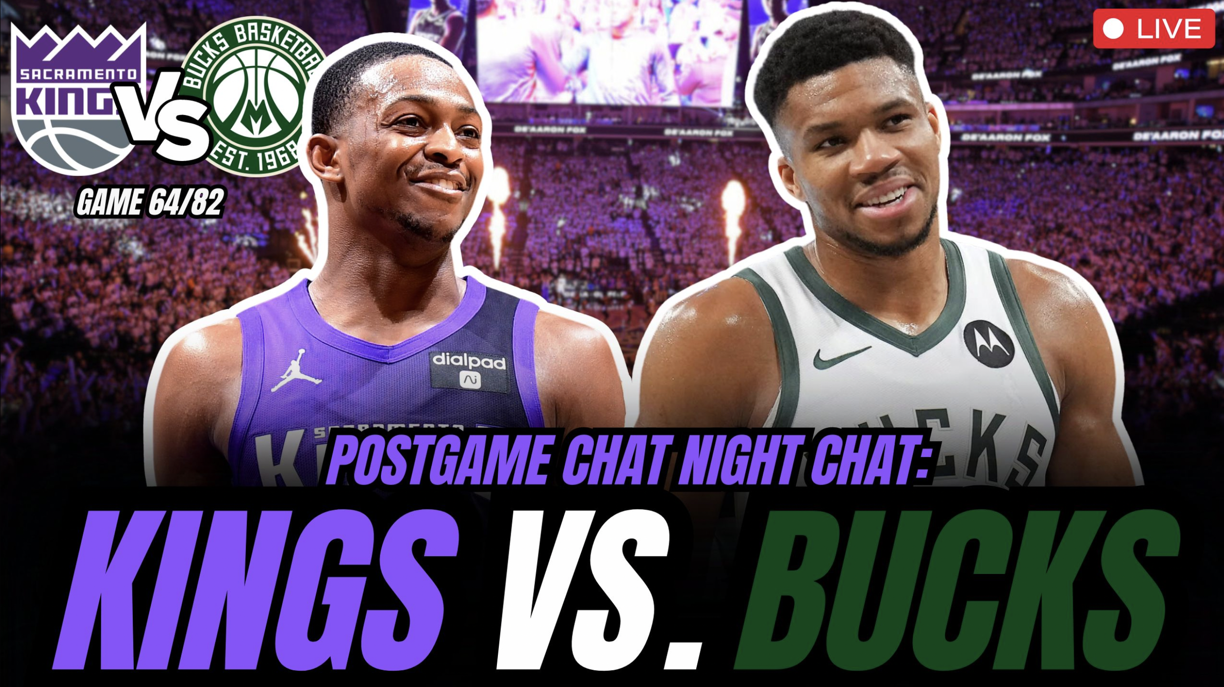 Kings HAMMER Bucks in big home win, Sabonis and Monk make history