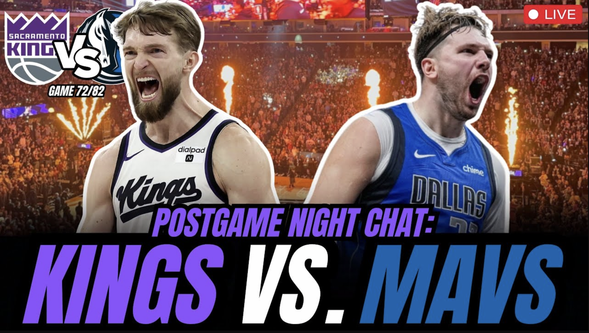 Kings-Mavs reaction. How will Kings respond after ugly loss?