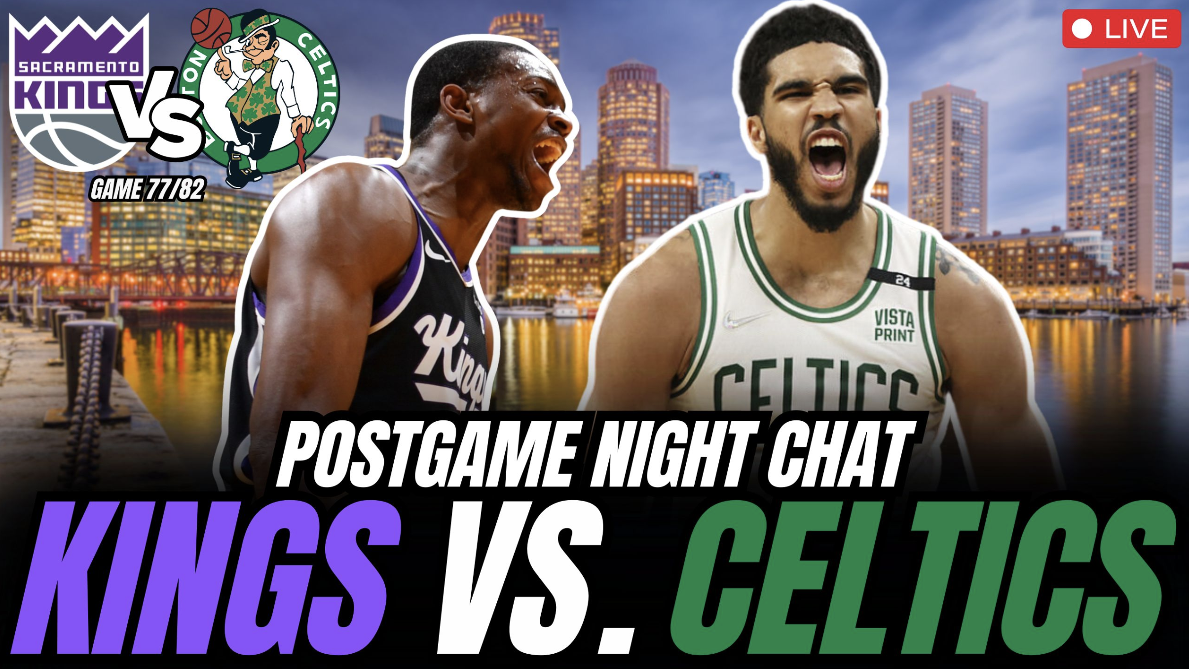 Kings-Celtics reaction, Kings clinch Play-In Spot &amp; play-in options