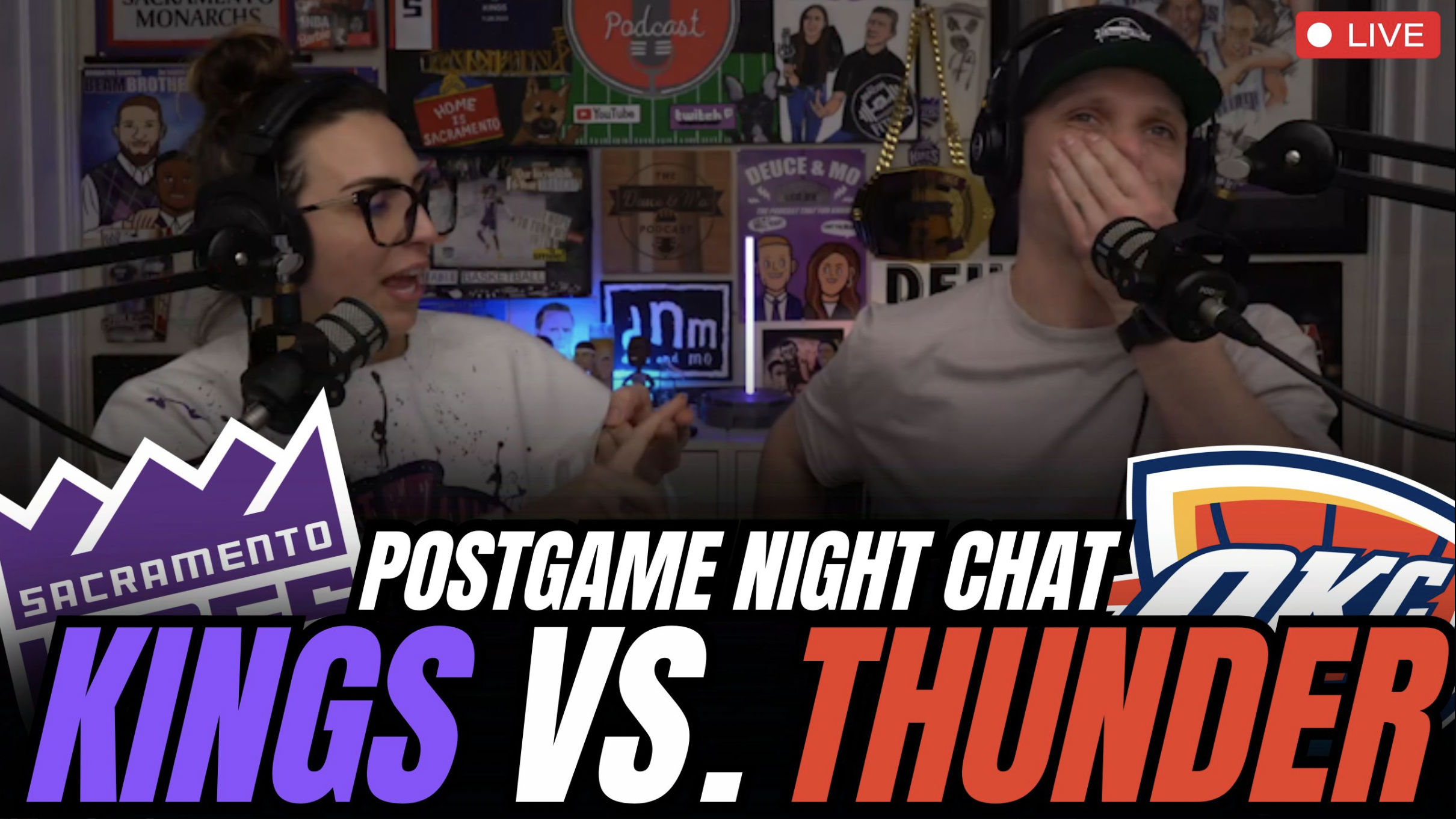 Kings-Thunder reaction, Sabonis' struggles &amp; why do they shoot SO many threes?