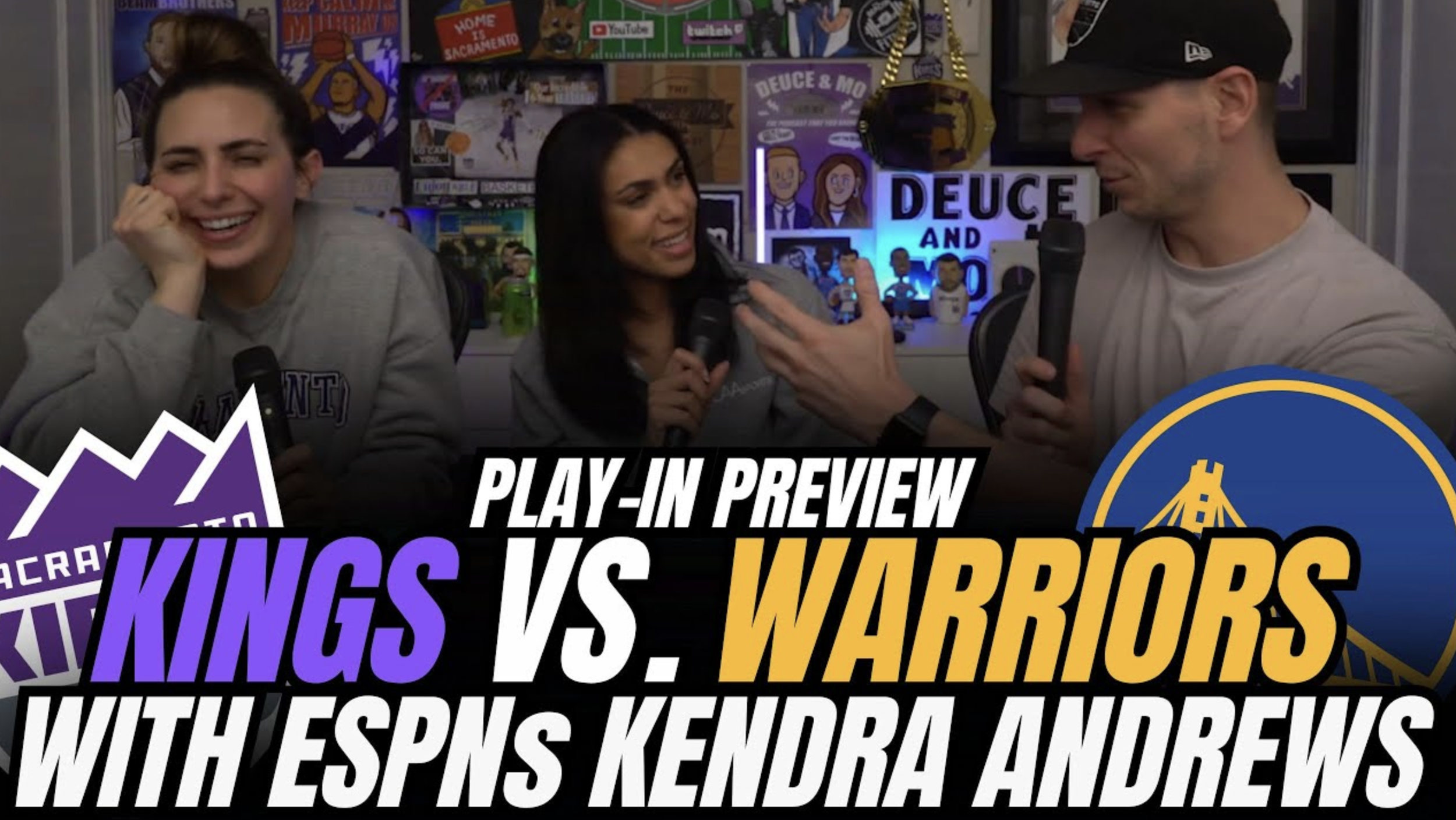 Kings-Warriors PREVIEW with ESPNs Kendra Andrews!