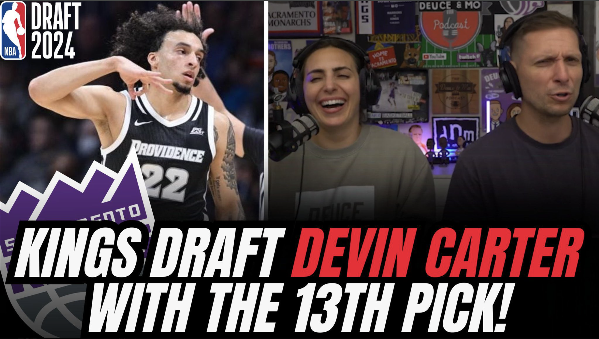 Kings DRAFT Devin Carter with 13th pick. What's next for Sacramento