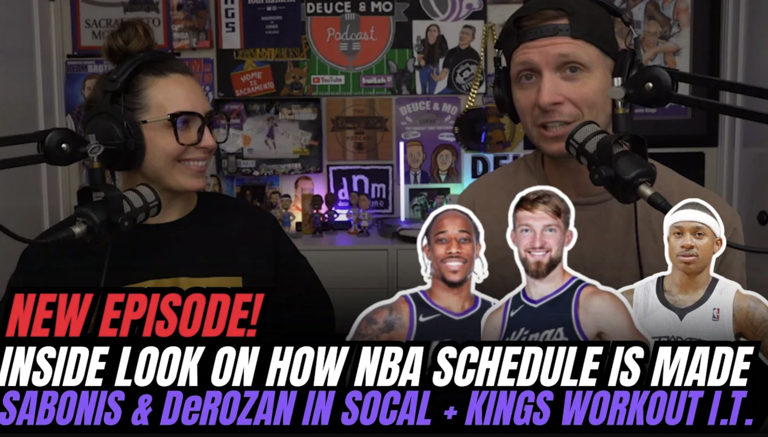 Kings workout Isaiah Thomas?! Inside look on how the NBA schedule is made + Sabonis &amp; DeMar in SoCal